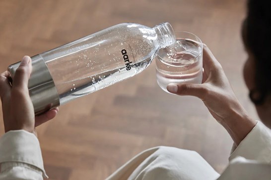 Vandflaske til Aarke Carbonator 3, plast