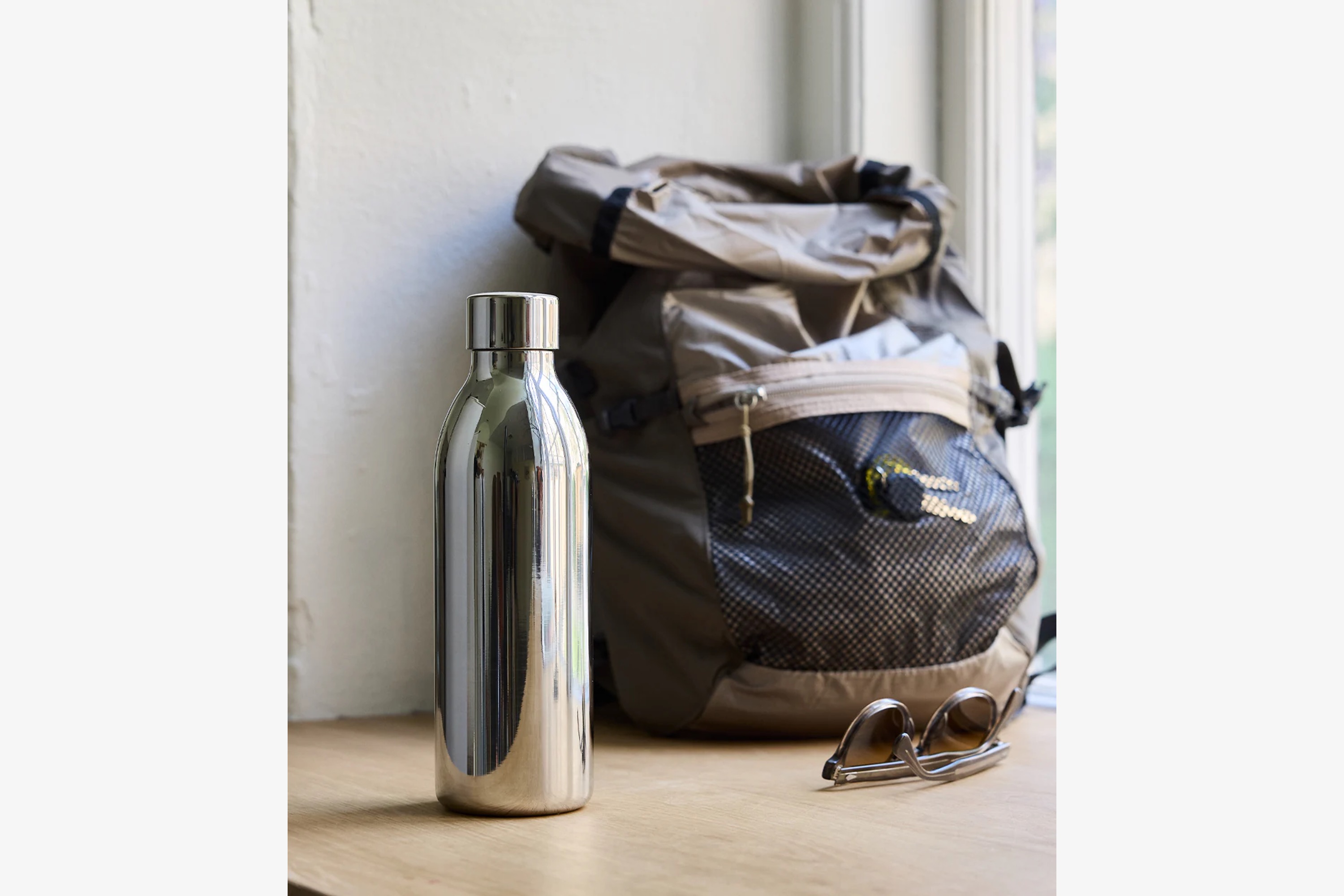 Vandflaske til Aarke Carbonator 3, stål