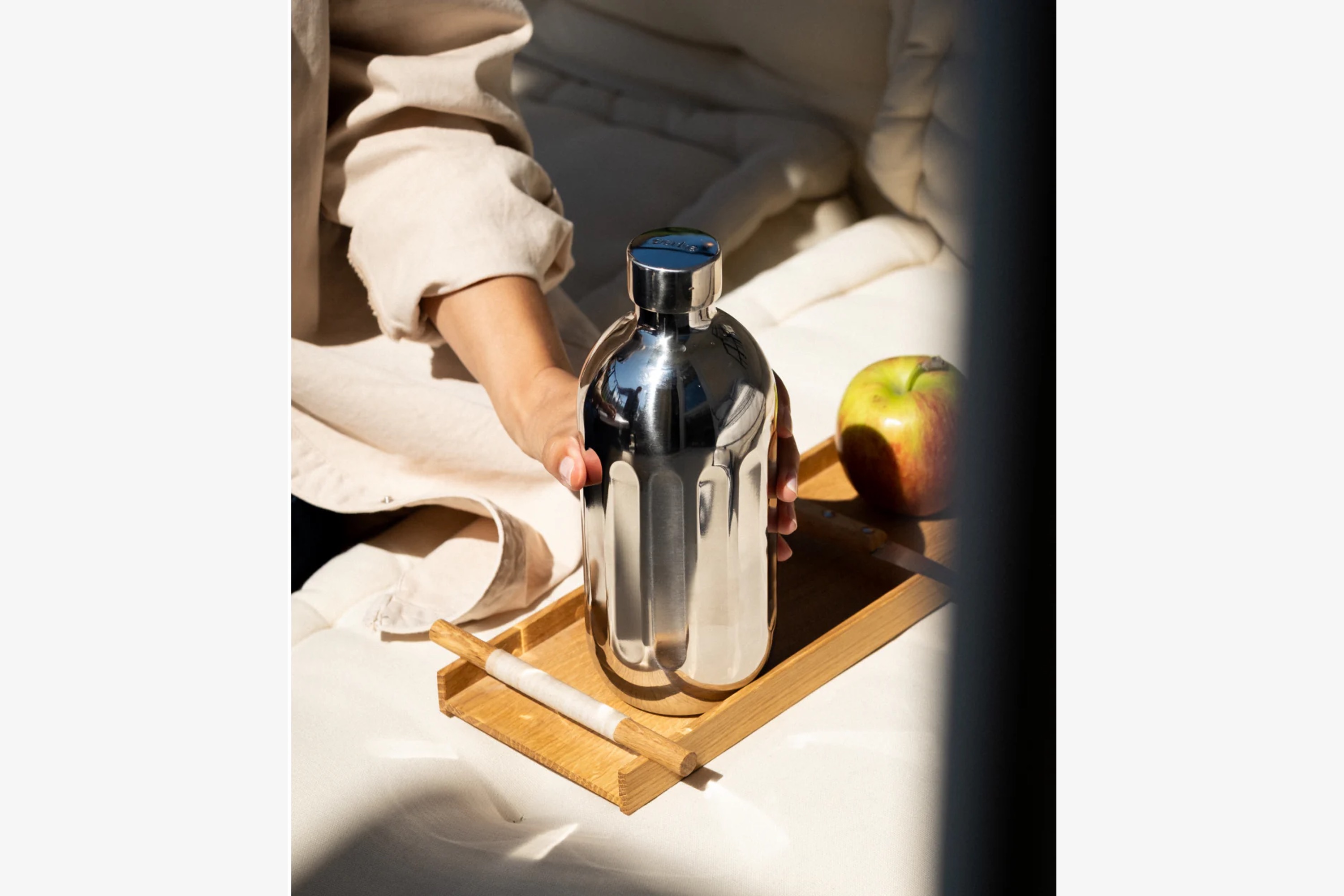 Vandflaske til Aarke Carbonator Pro, stål