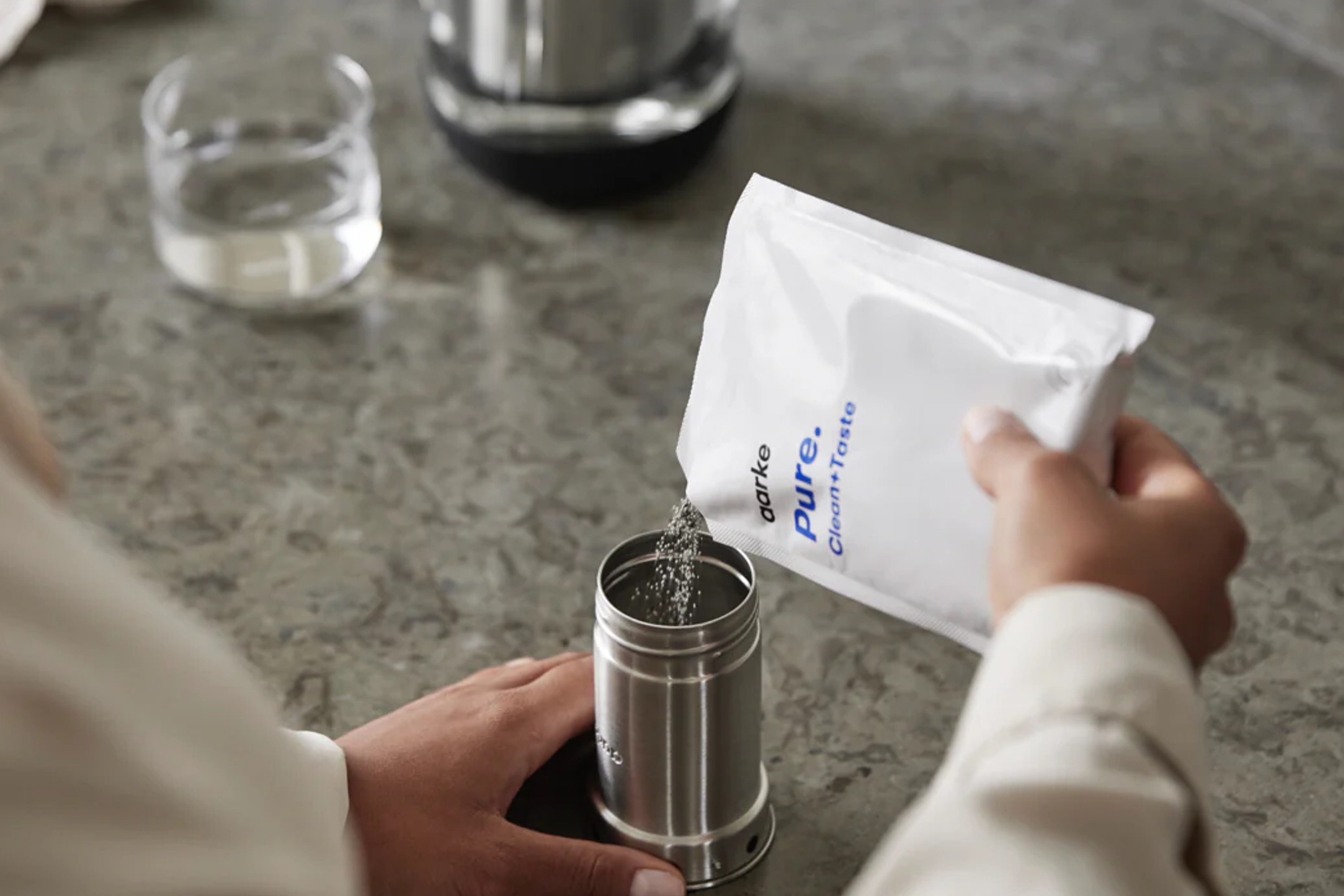 Vandfilterkande, Aarke Purifier, glas