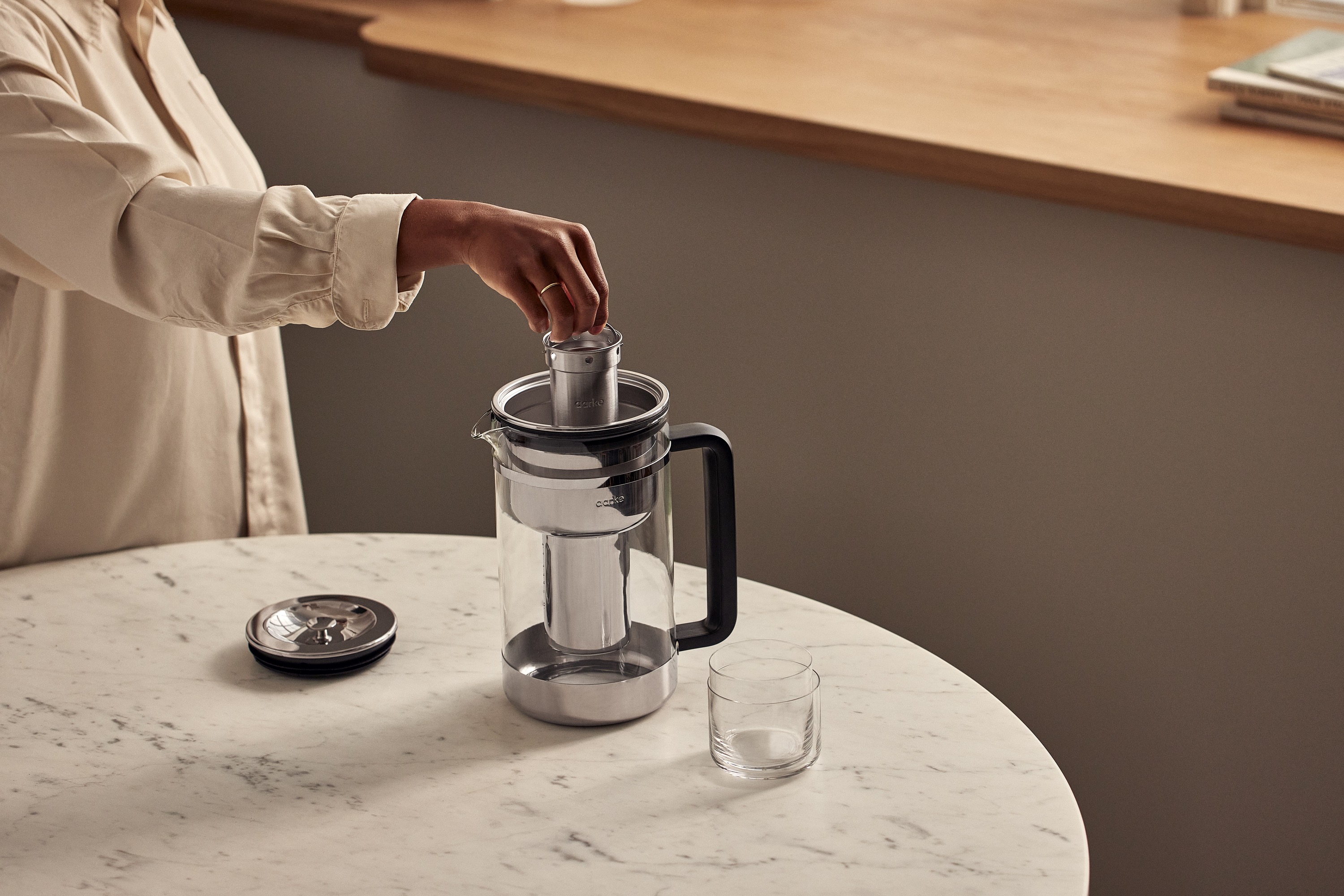 Vandfilterkande, Aarke Purifier Large, glas