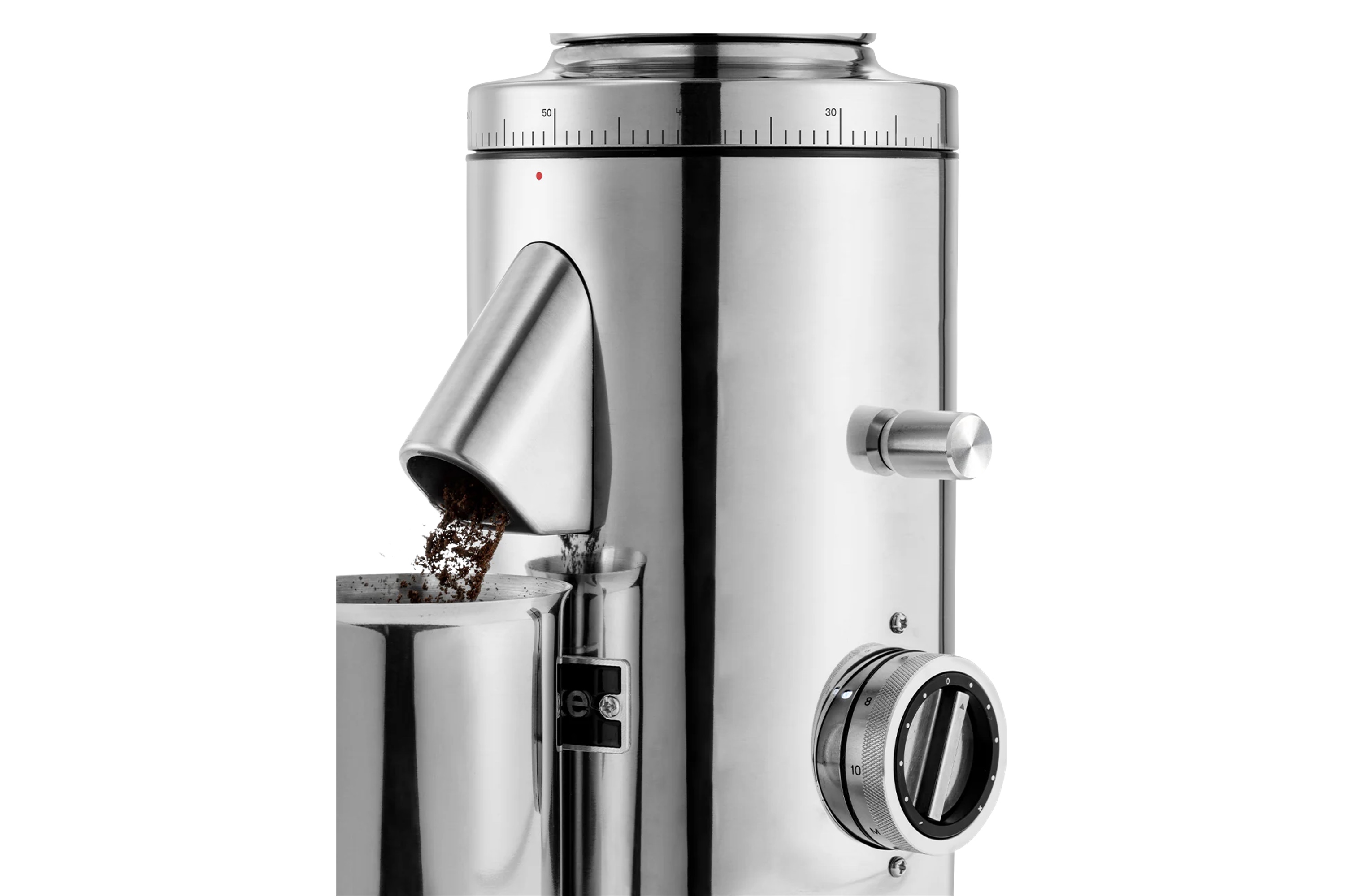 Kaffekværn, Aarke Coffee Grinder, poleret stål