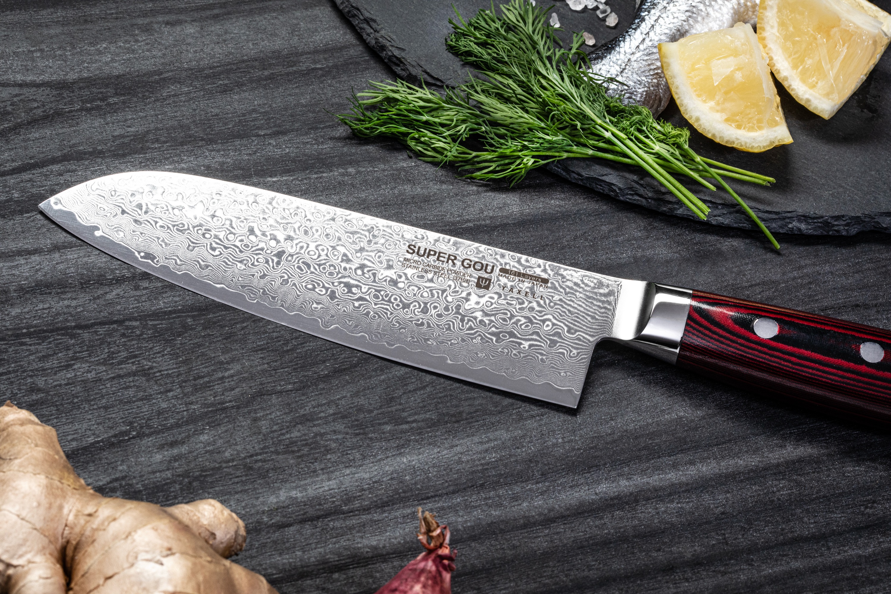 Kokke- og grøntkniv, Santoku