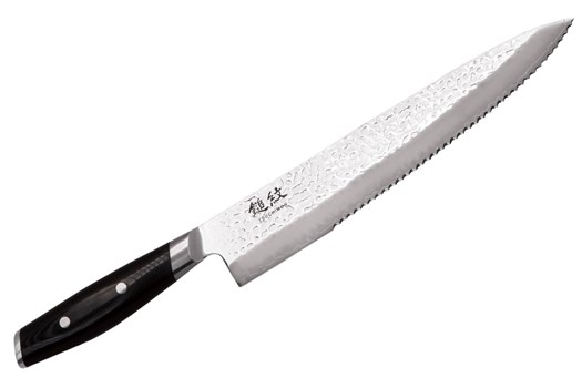 Kokkekniv bølgeskær, 25,5 cm, Yaxell Tsuchimon