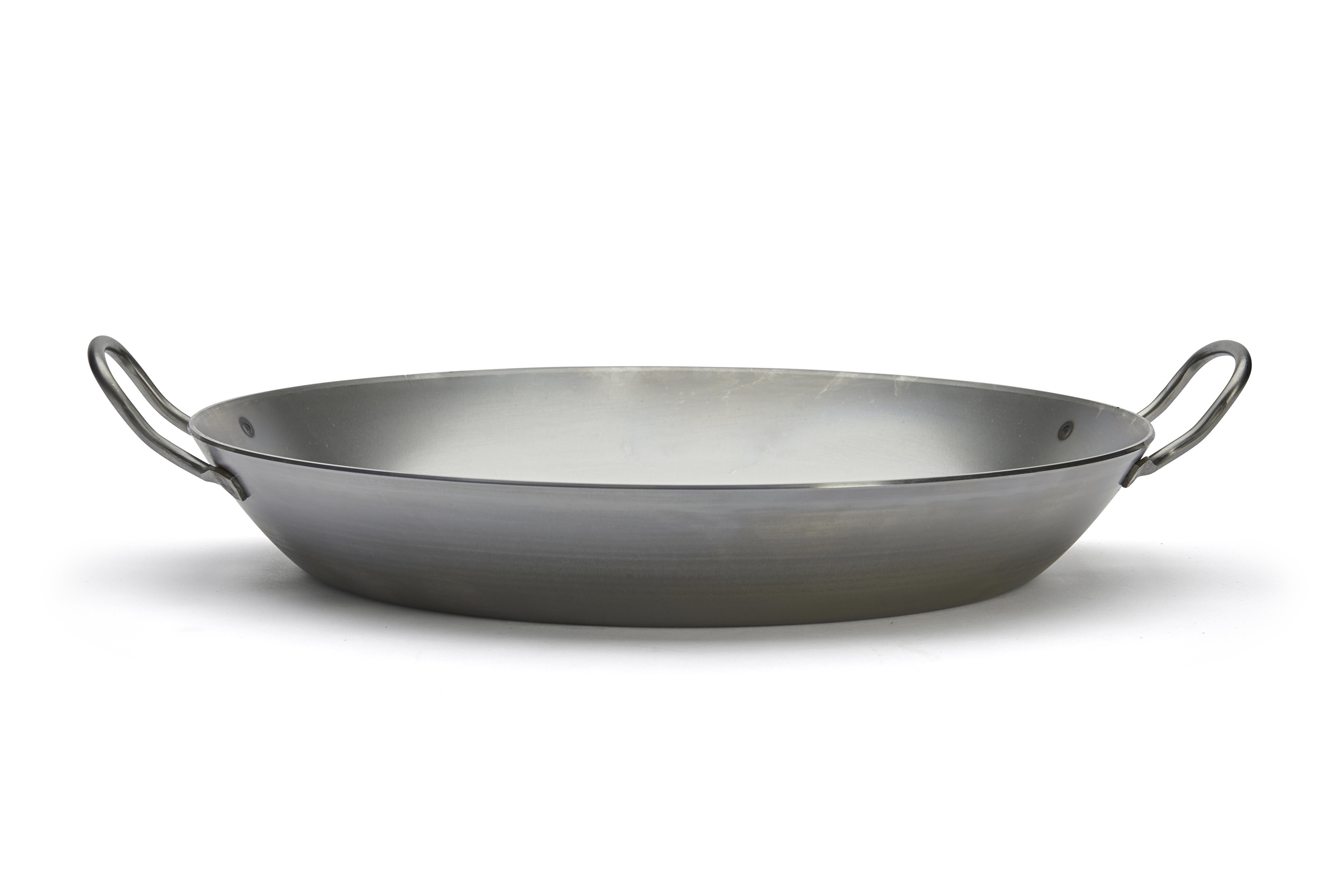 Paellapande med to håndtag, pladejern