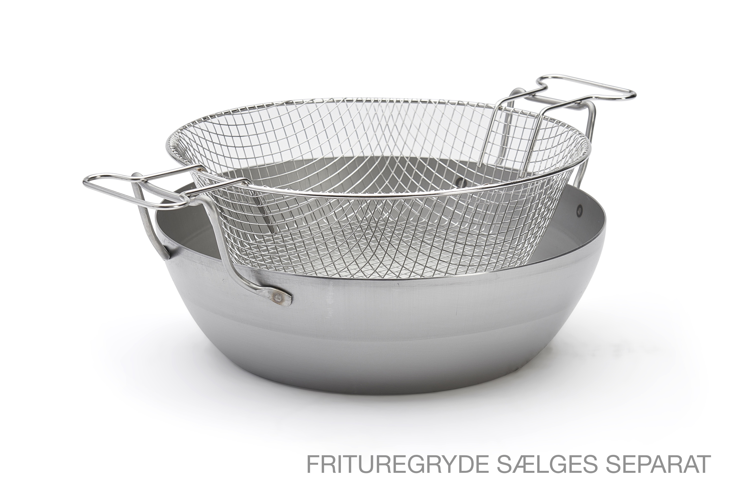 Indsats til frituregryde, stål