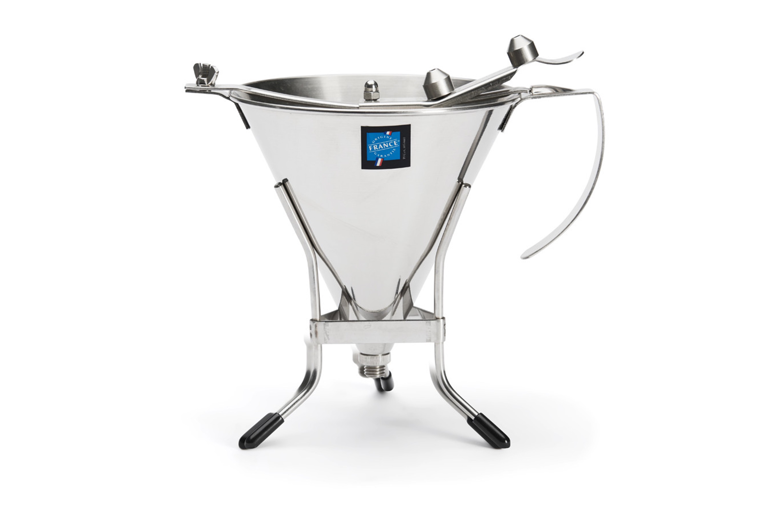 Portionstragt med fod, Kwik Pro, rustfrit stål