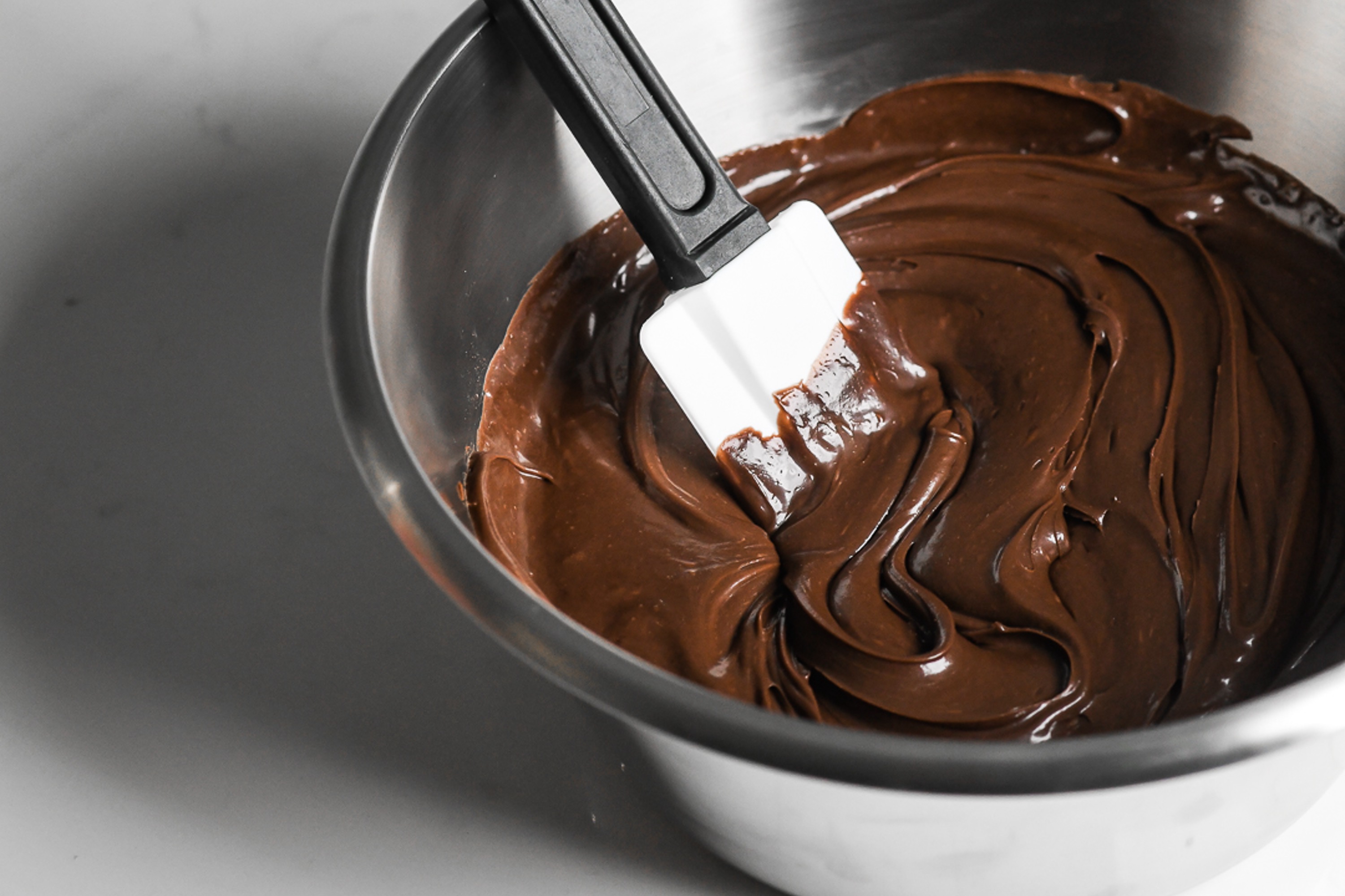 Skål til chokolade, rustfrit stål