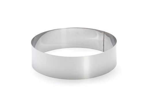 Kagering, rund, stål, H 6 cm