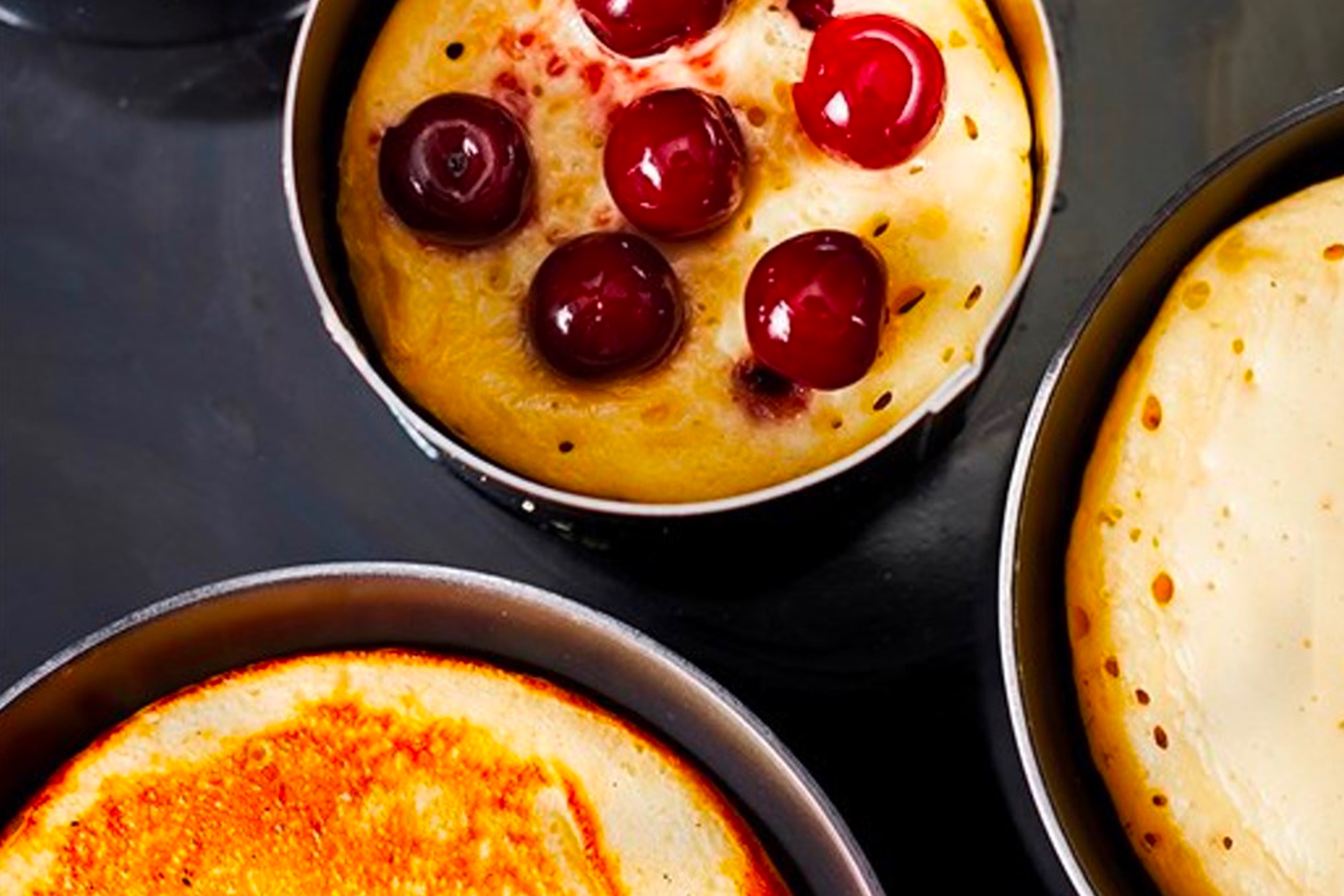 Kagering, rund, stål, H 6 cm