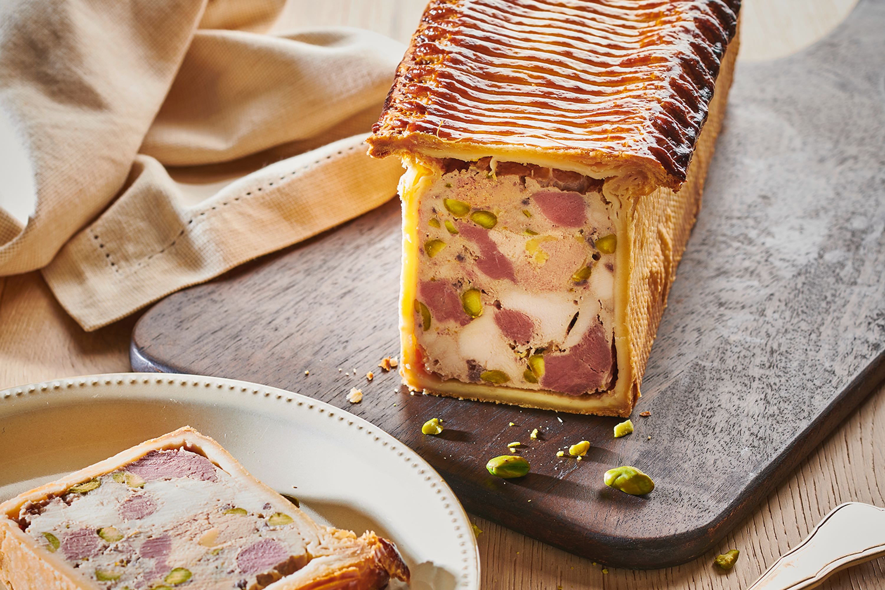 Patéform, foldbar, perforeret rustfrit stål