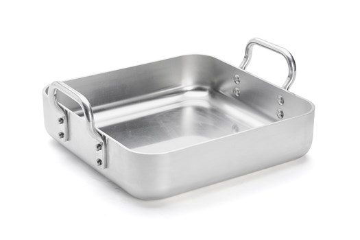 Bradepande, kvadratisk, aluminium