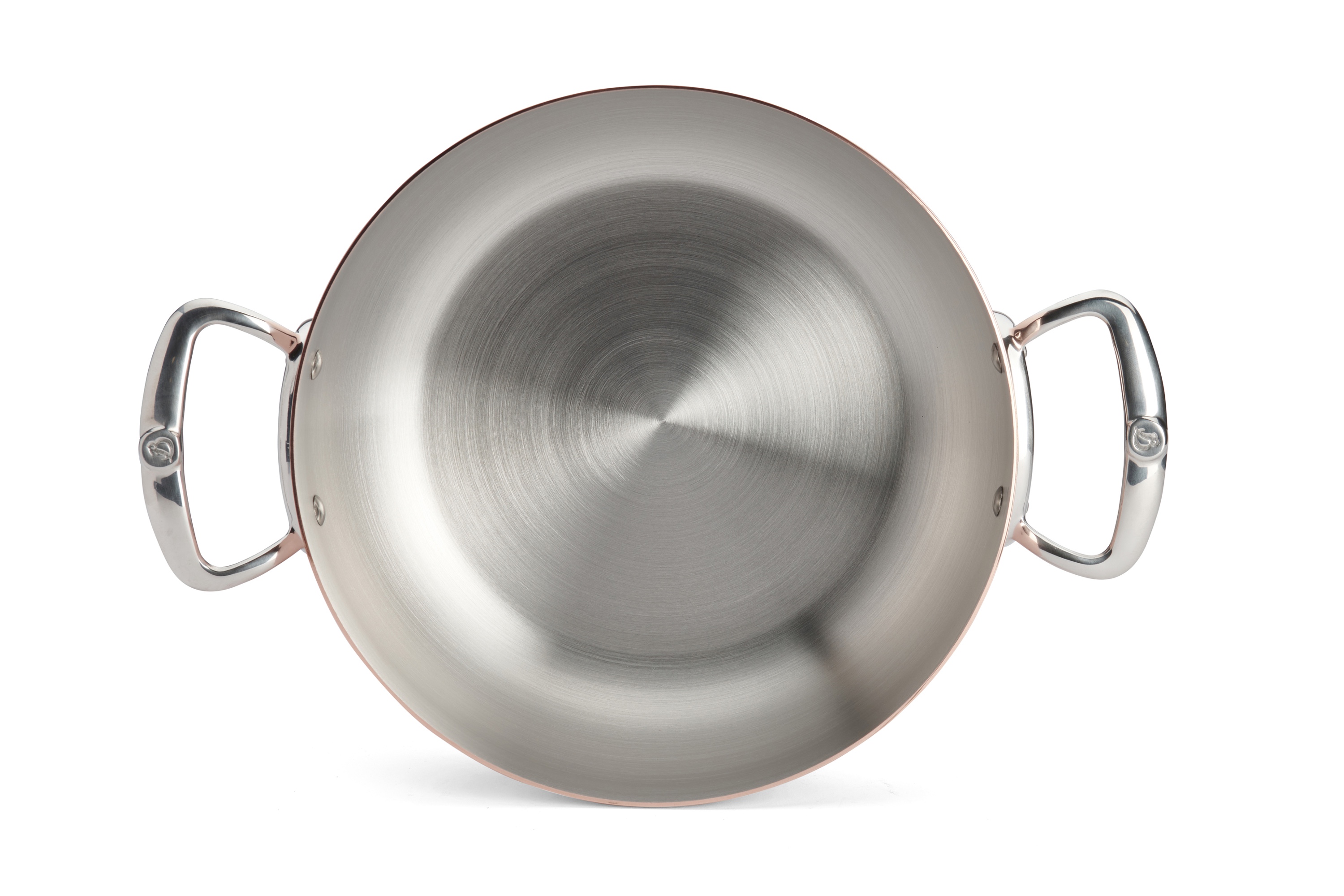 Sautergryde med låg, kobber