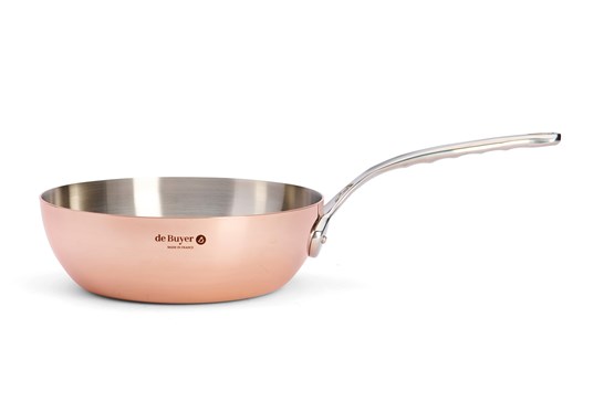 Sauteuse bombée, kobber