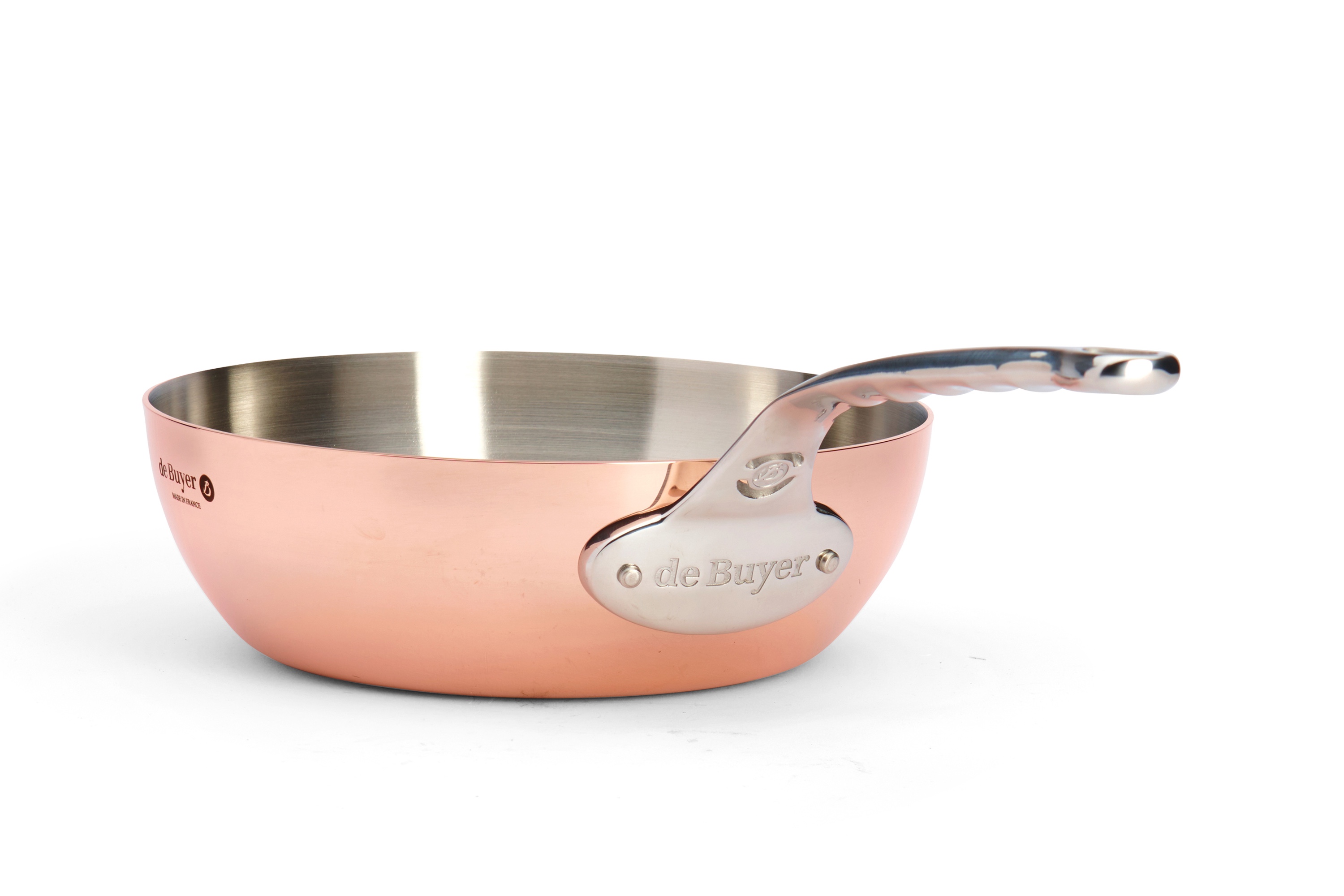 Sauteuse bombée, kobber