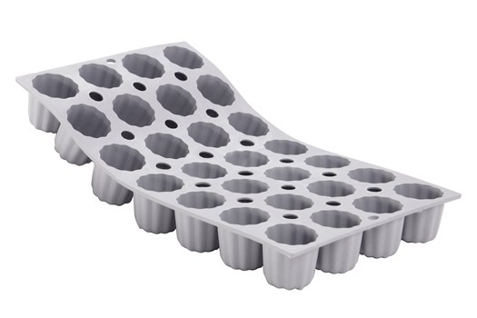 Silikoneform, mini canelé