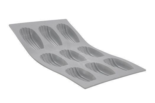Silikoneform, madeleines