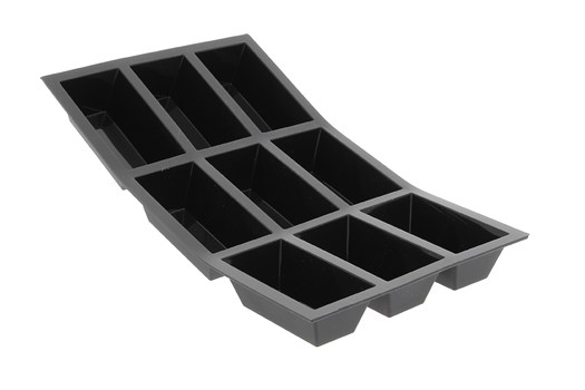 Silikoneform, rektangulær kage