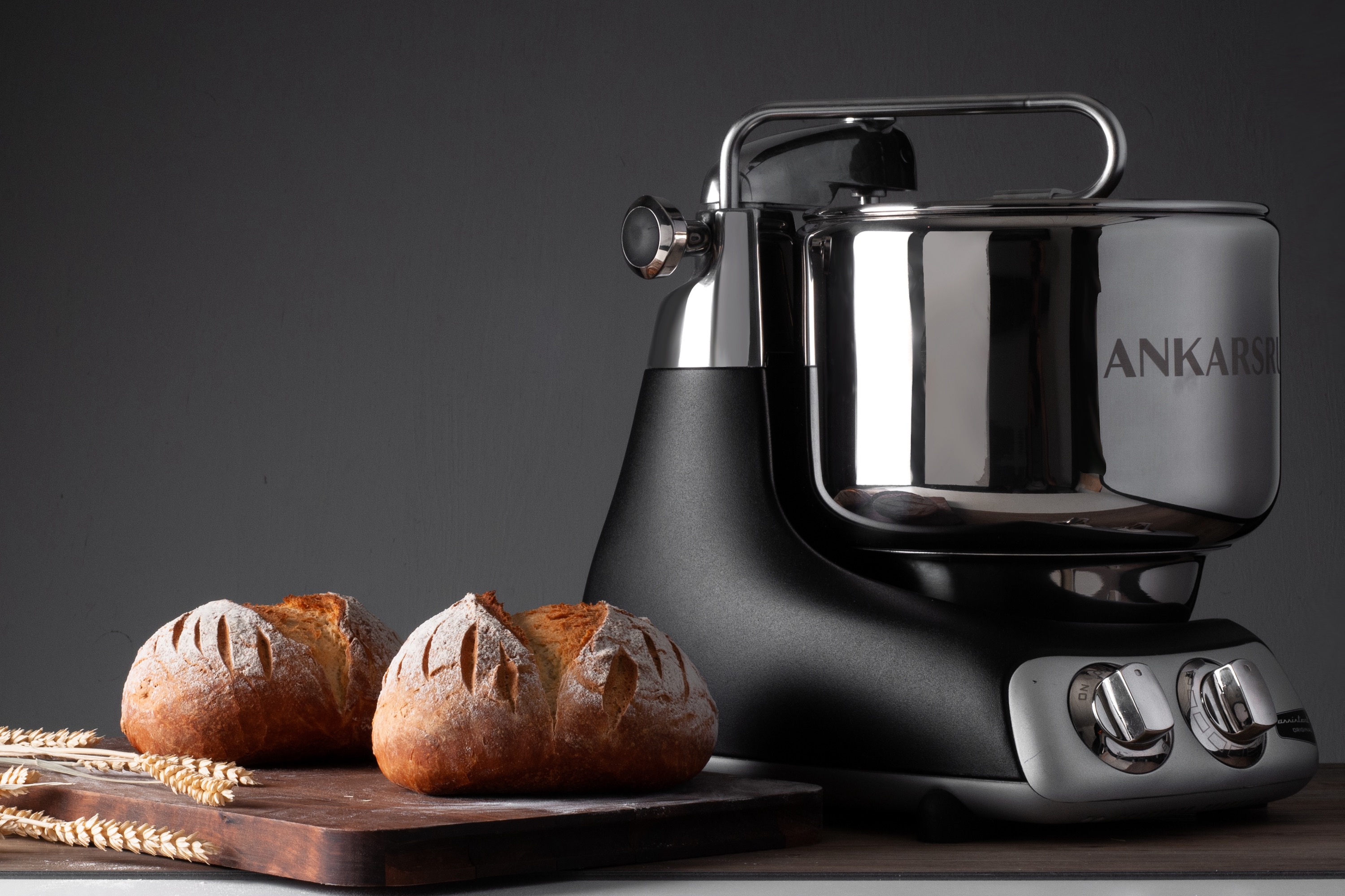 Røremaskine, Ankarsrum Assistent Original, mat sort