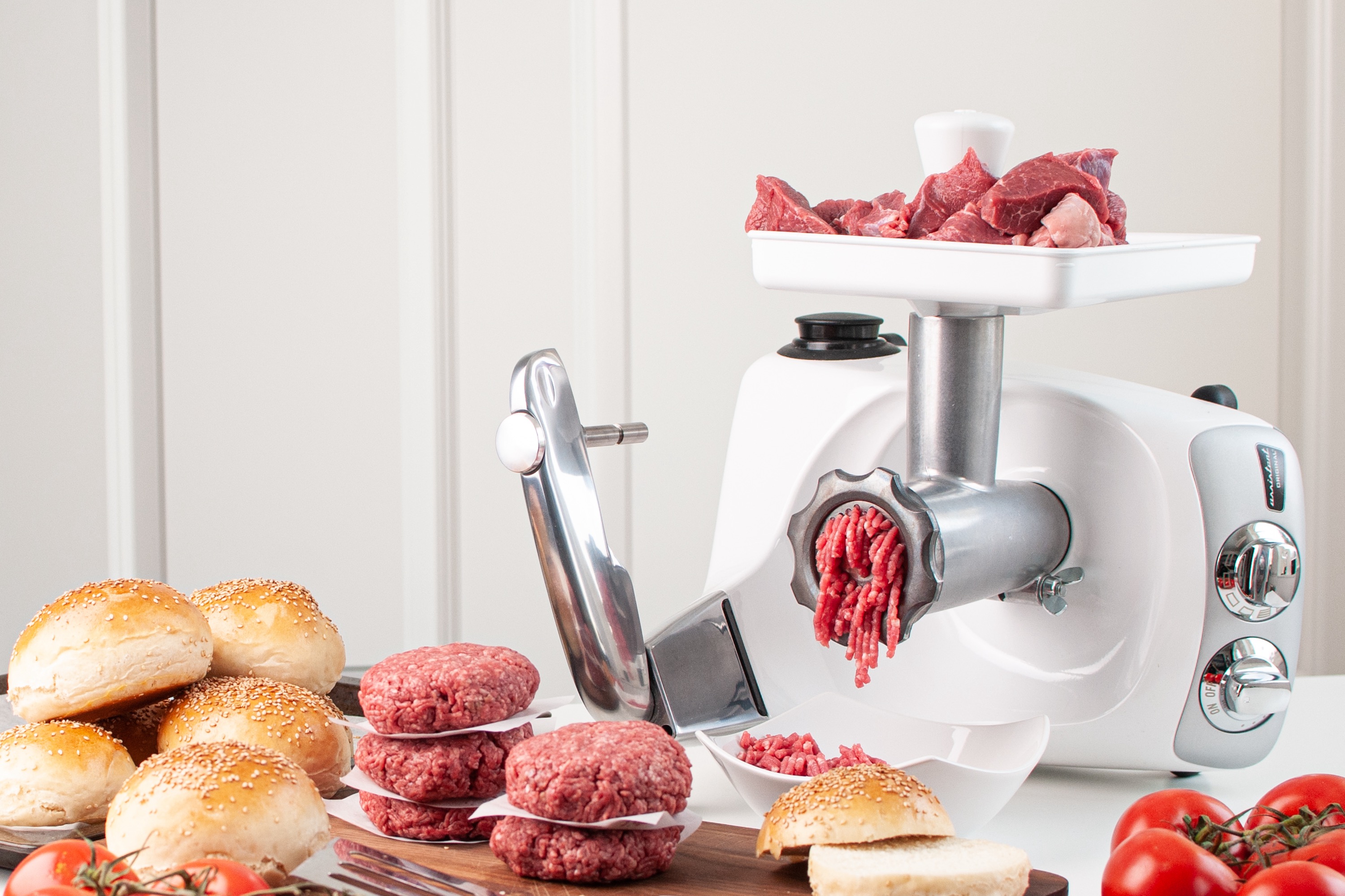 Kødhakker til Ankarsrum røremaskine