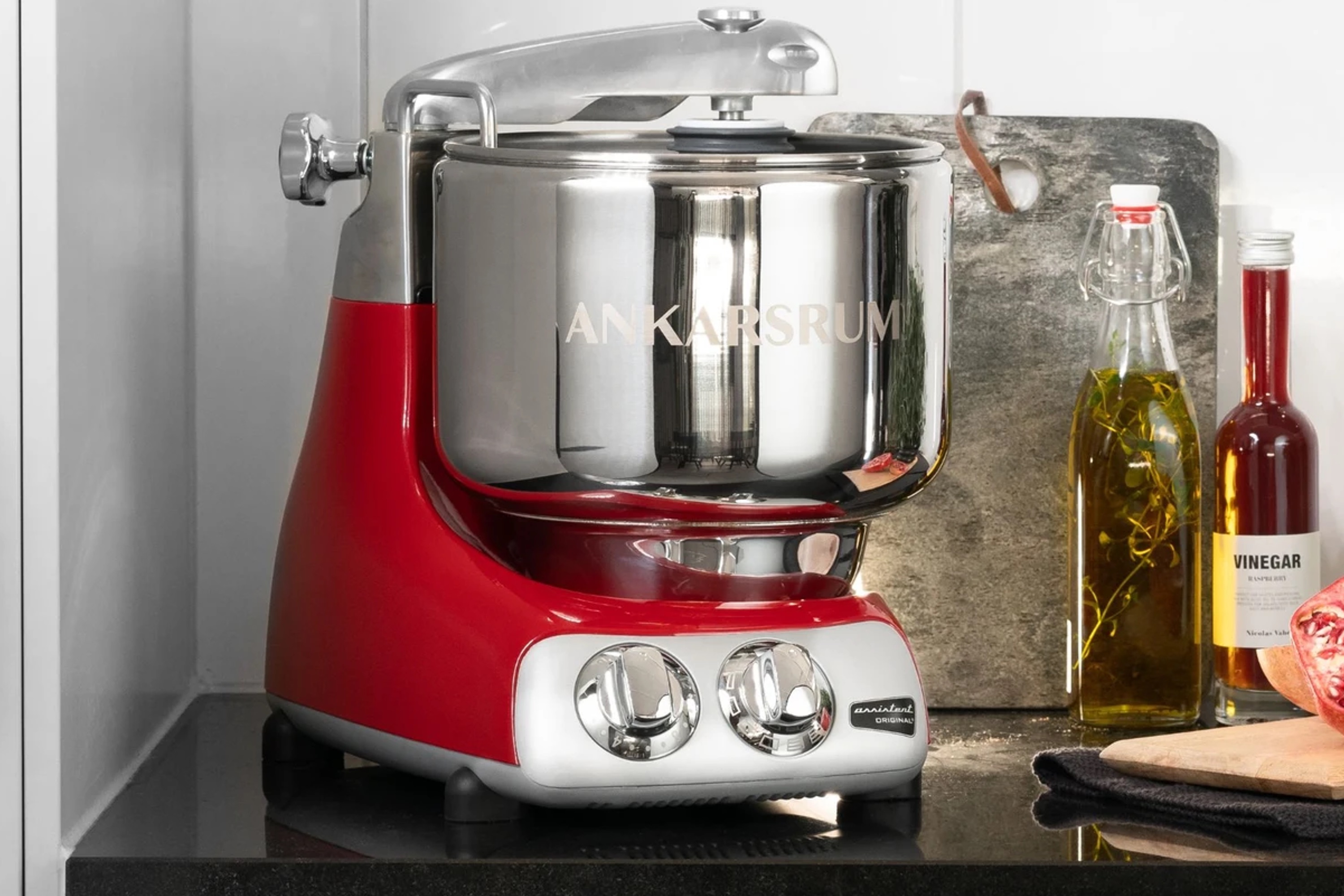Røremaskine, Ankarsrum Assistent Original, rød