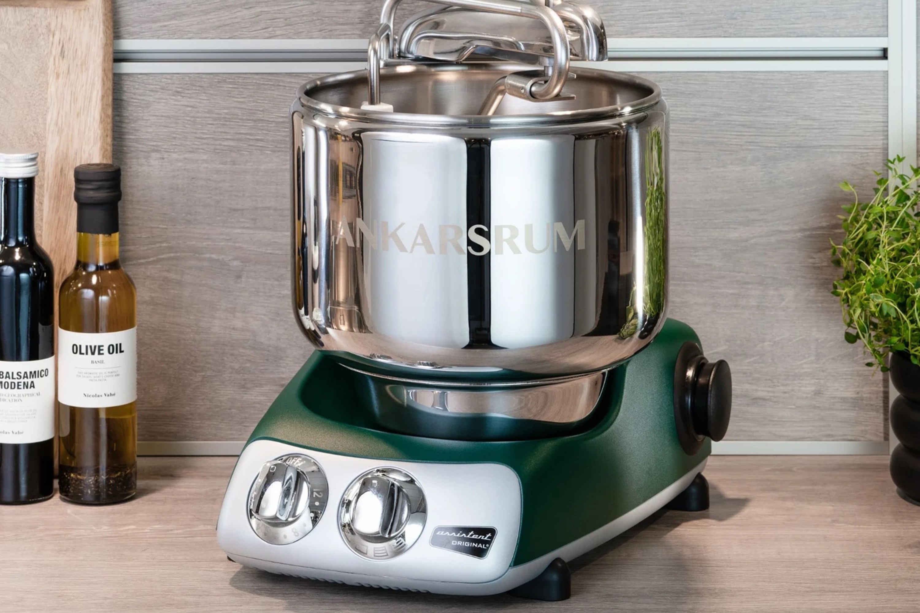 Røremaskine, Ankarsrum Assistent Original, grøn