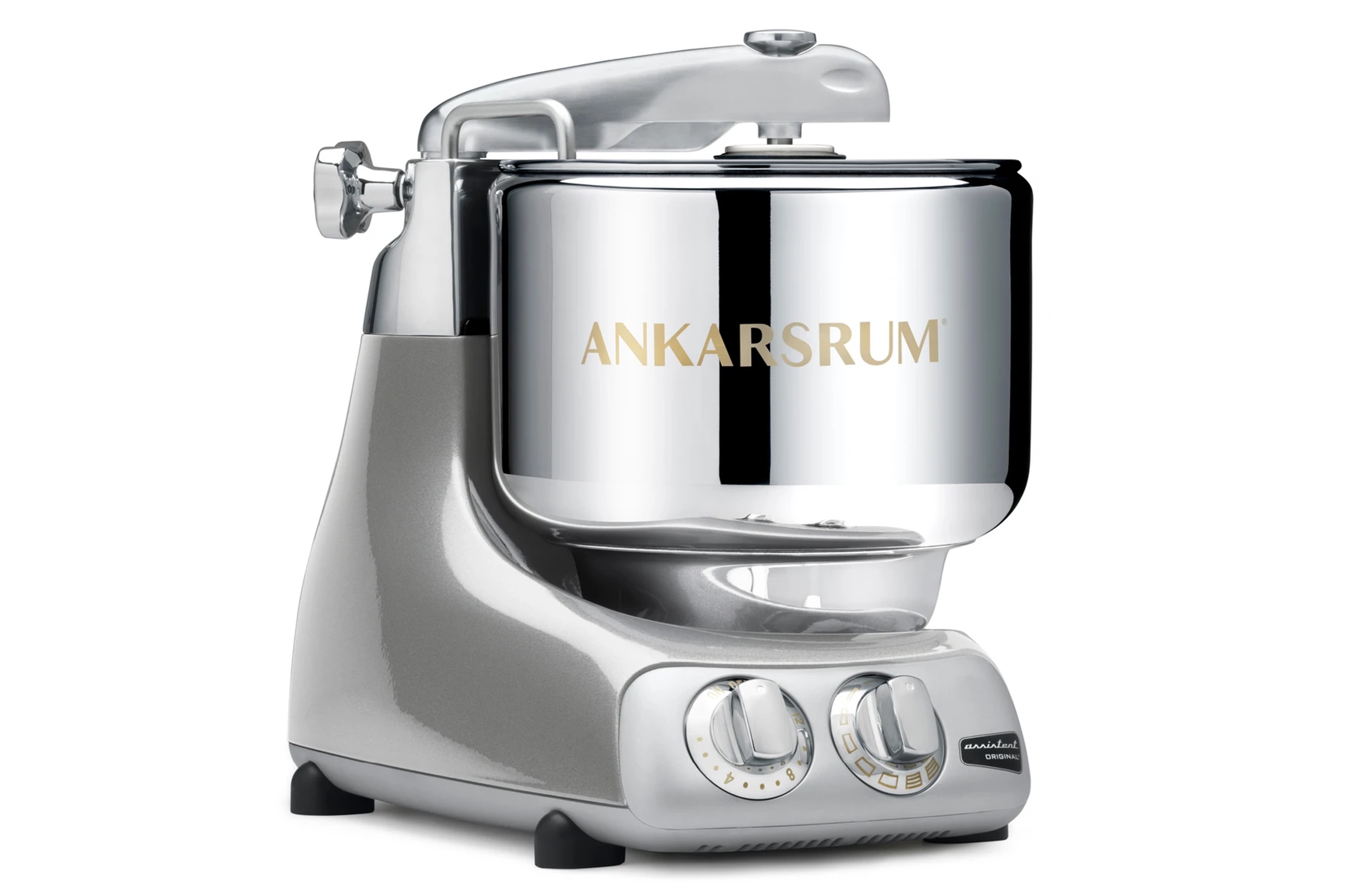 Røremaskine, Ankarsrum Assistent Original, sølv