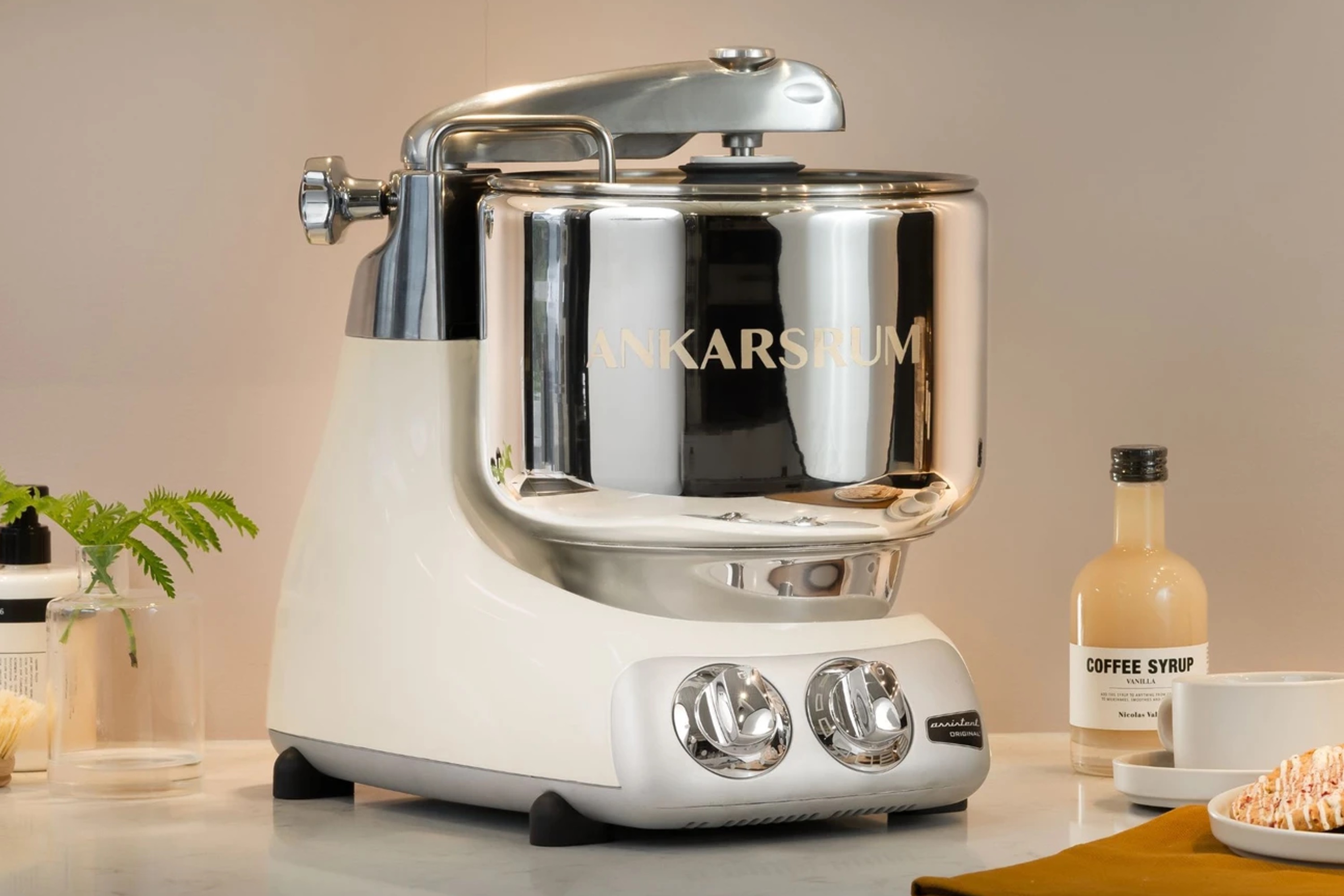 Røremaskine, Ankarsrum Assistent Original, råhvid