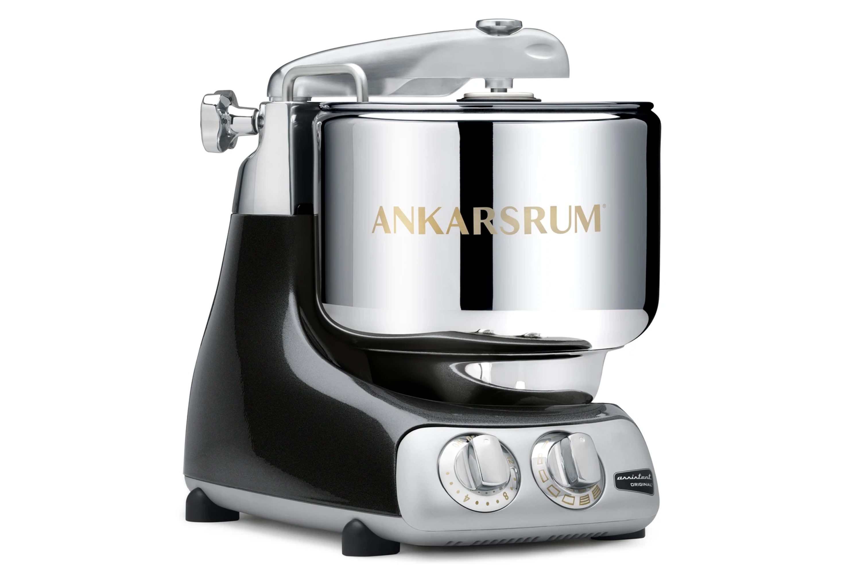Røremaskine, Ankarsrum Assistent Original, højglans sort