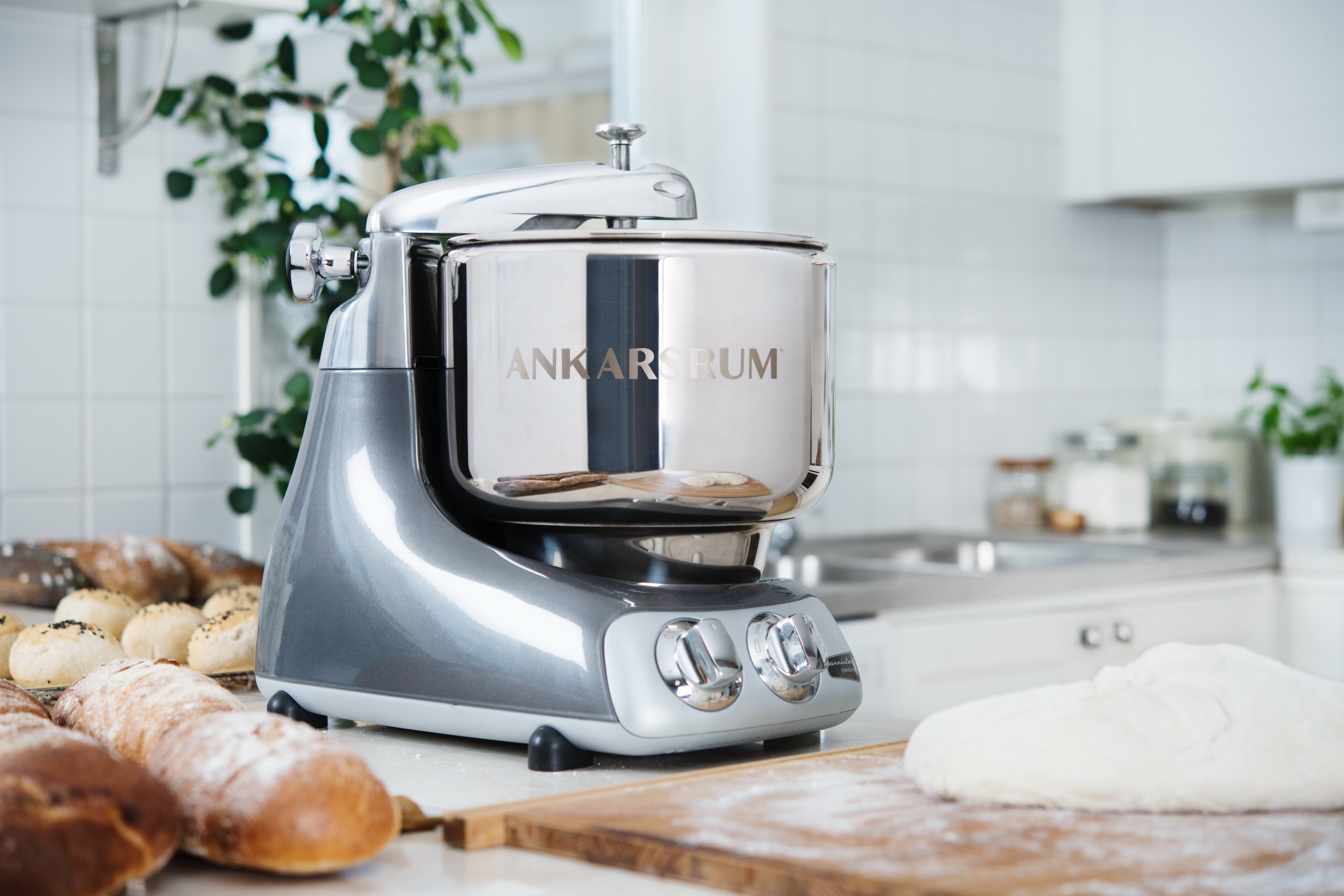 Røremaskine, Ankarsrum Assistent Original, koksgrå