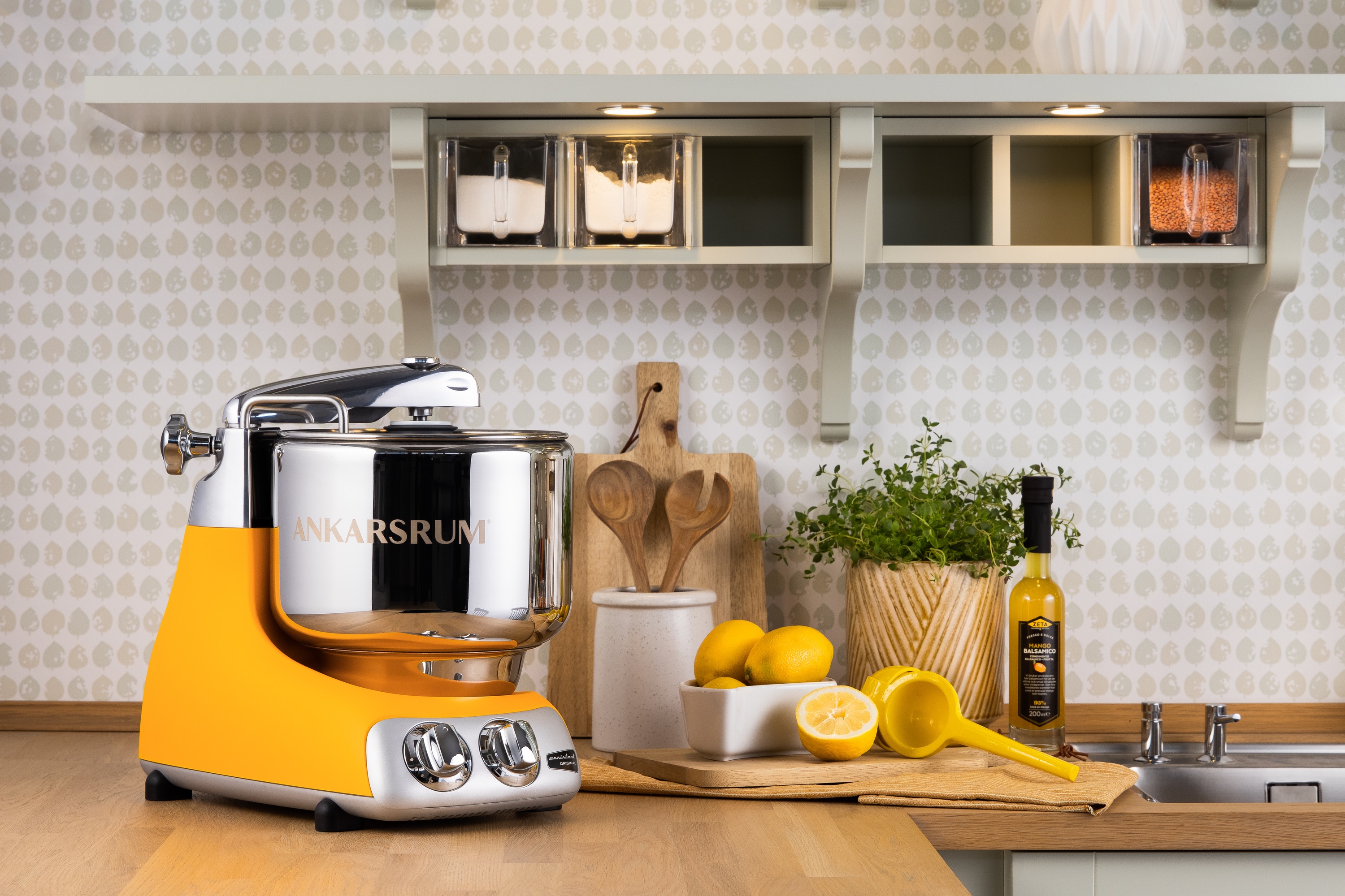 Røremaskine, Ankarsrum Assistent Original, gul