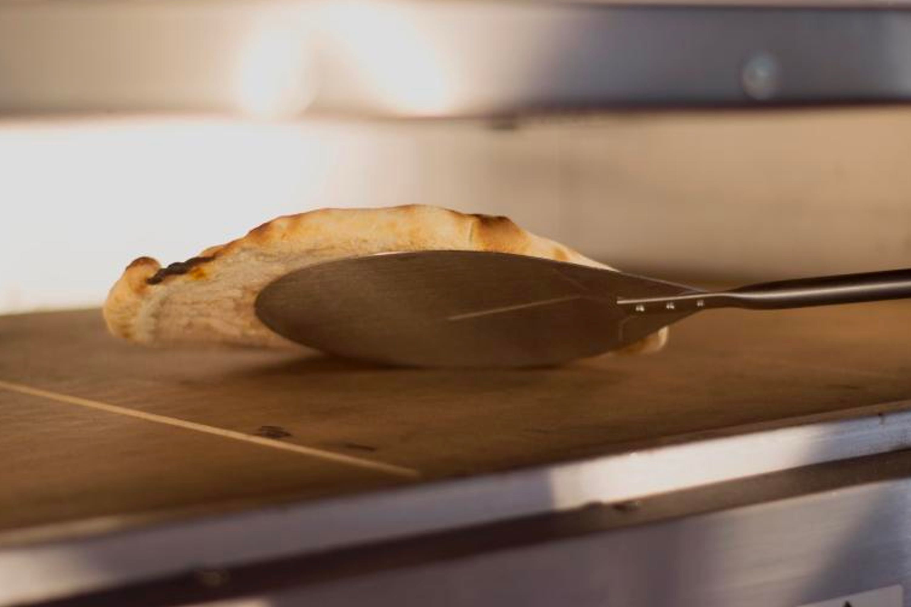 Pizzadrejer, rustfrit stål, håndtag 1,8 meter