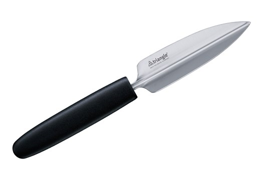 Frugtdekorationskniv, stål m/ plasthåndtag