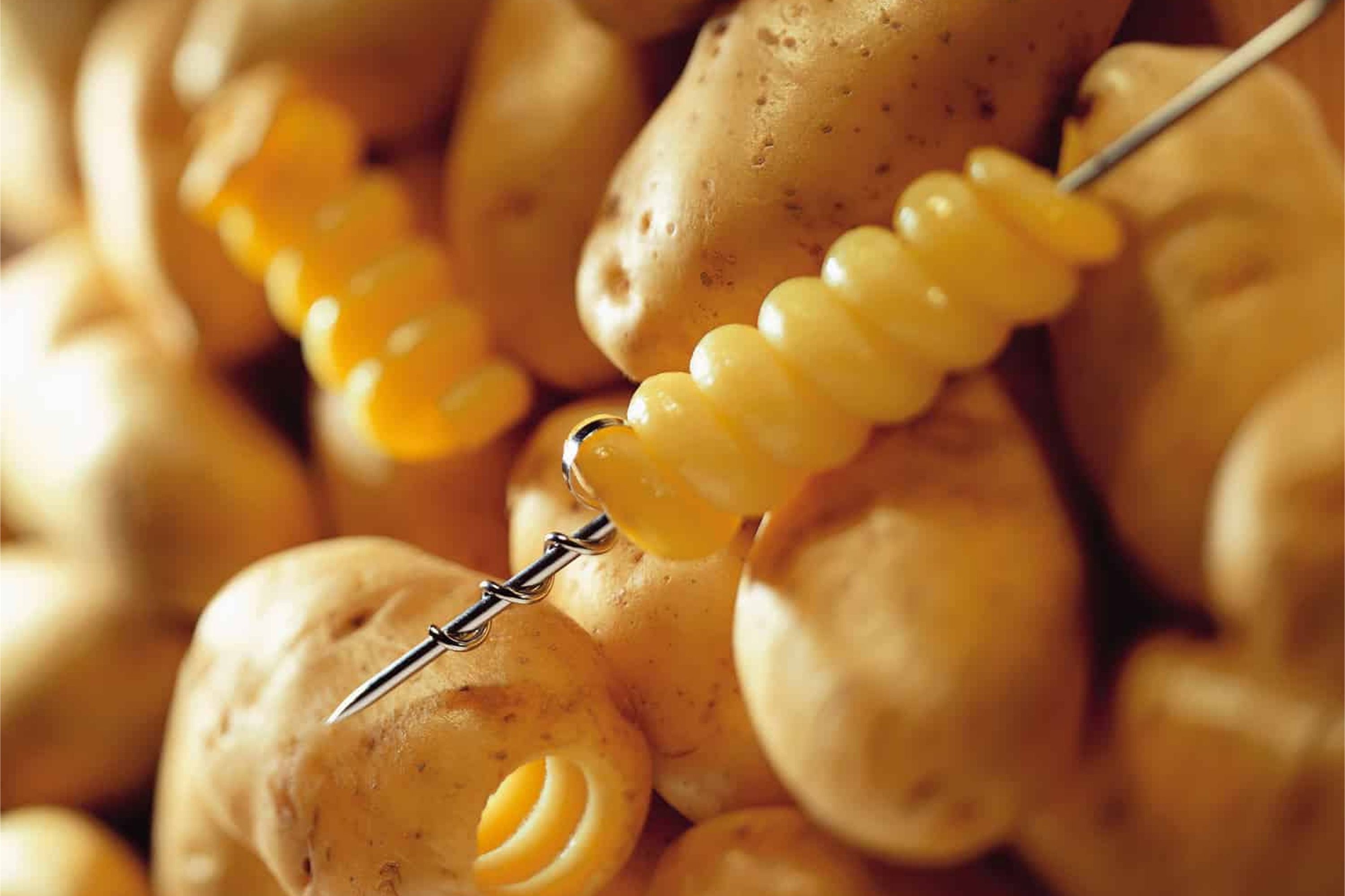 Spiralskærer, indvendig, rustfrit stål