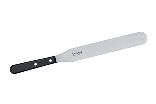 Paletkniv, sort plastskaft