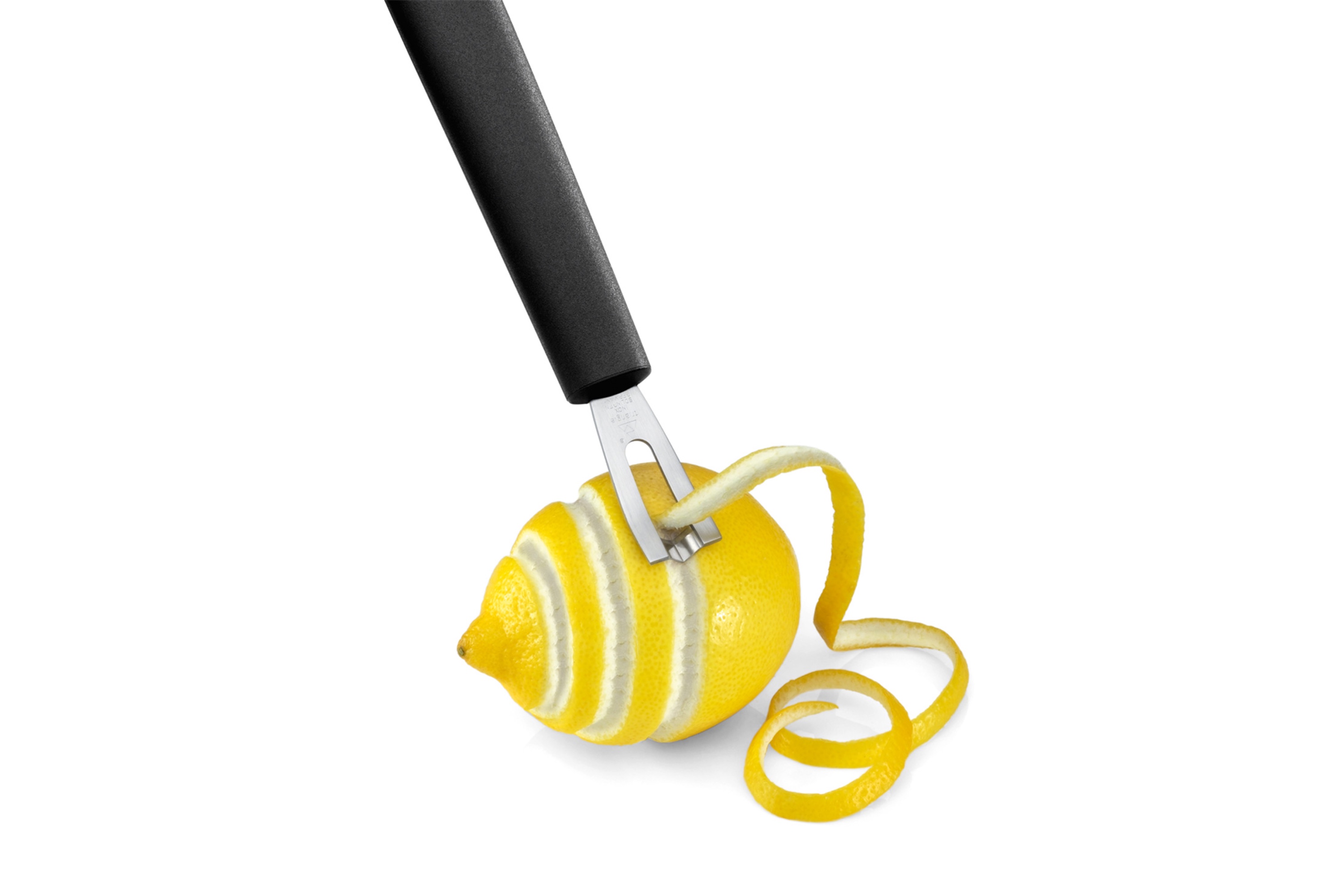 Kannelerejern, bred rille, stål og plastskæfte