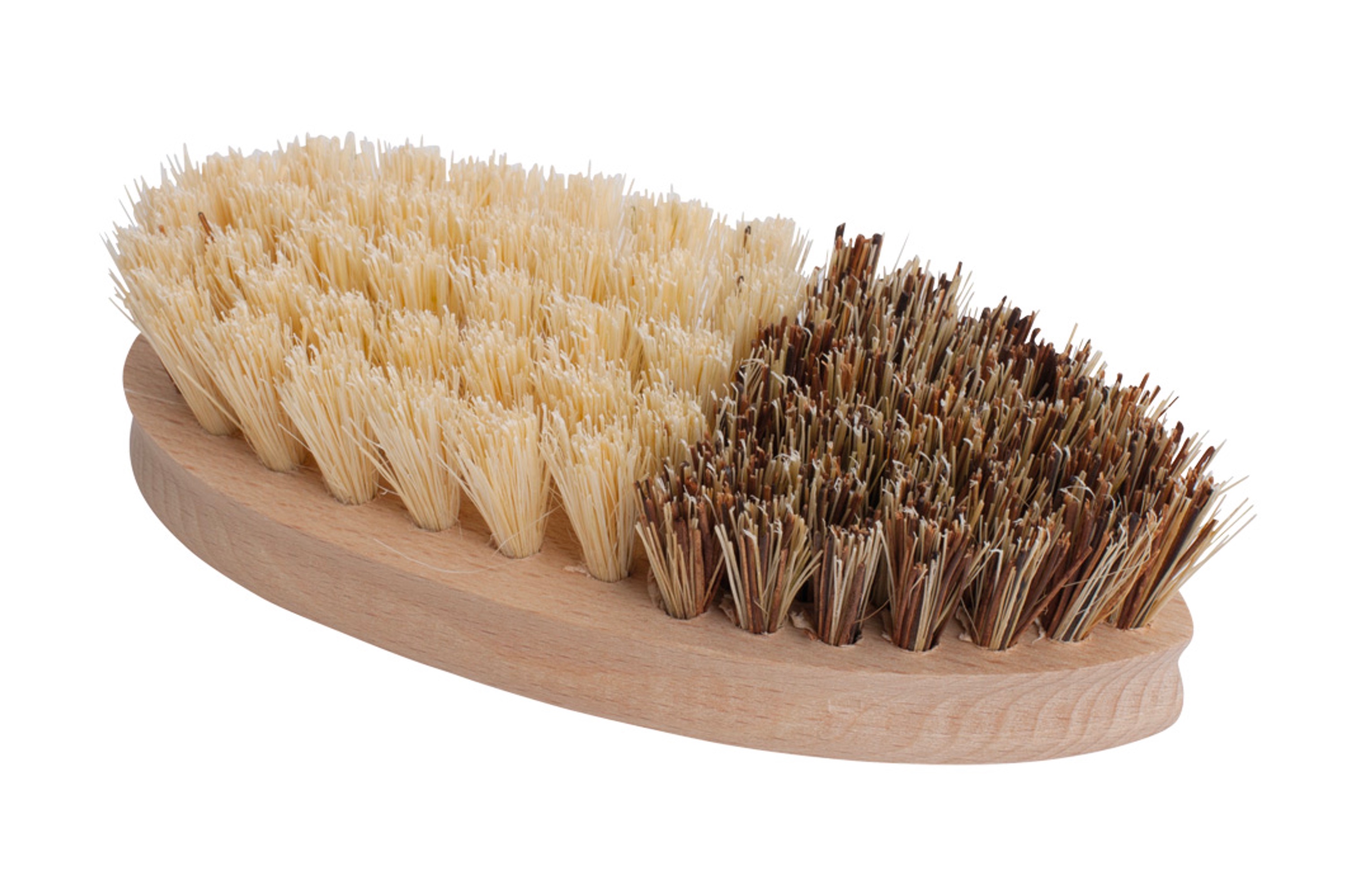 Grøntsagsbørste, oval, bøgetræ