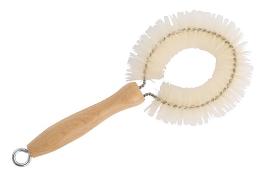 Børste til vinglas, bøgetræ og naturhår