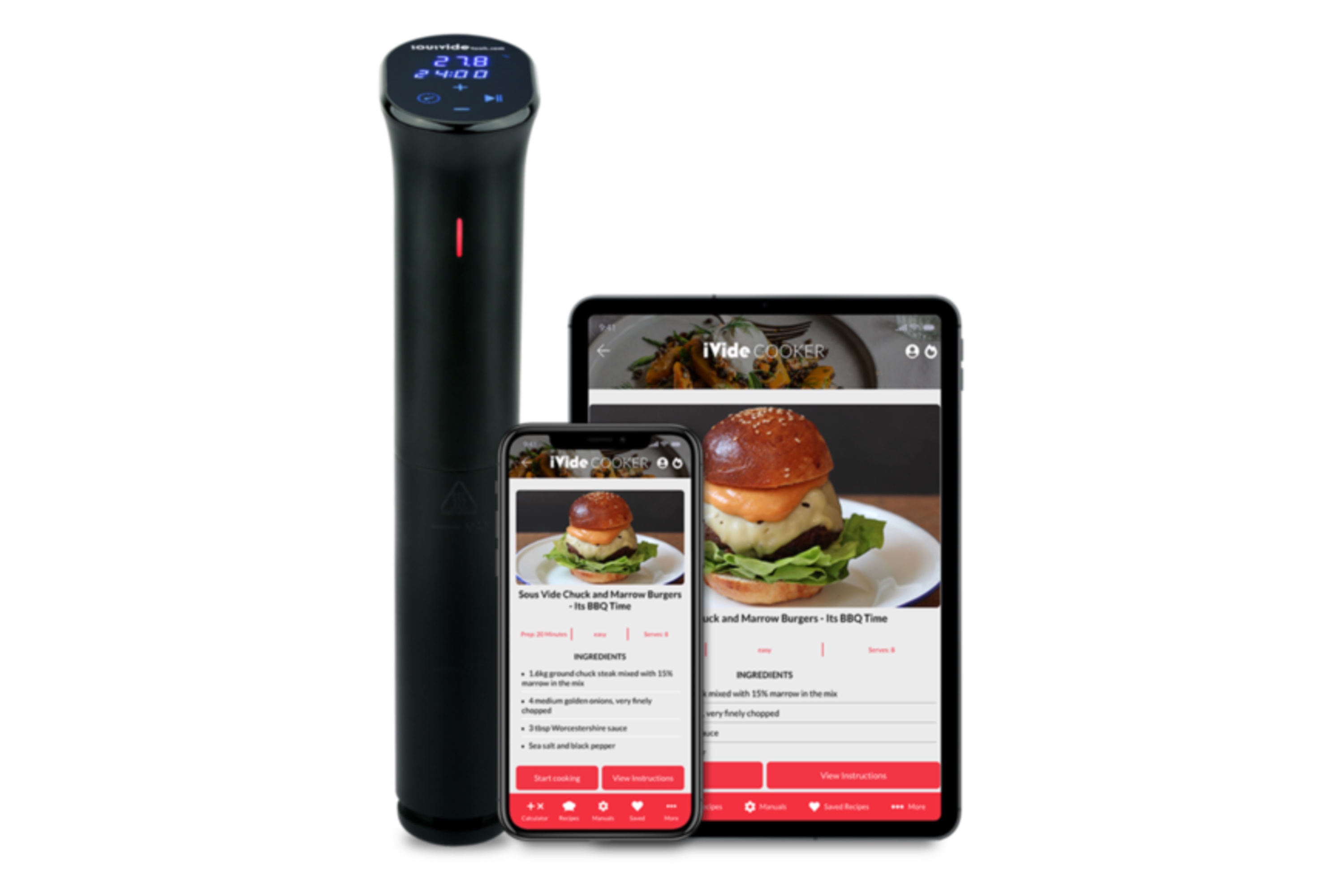 Sous vide stav, iVide Cooker 2.0 WIFI