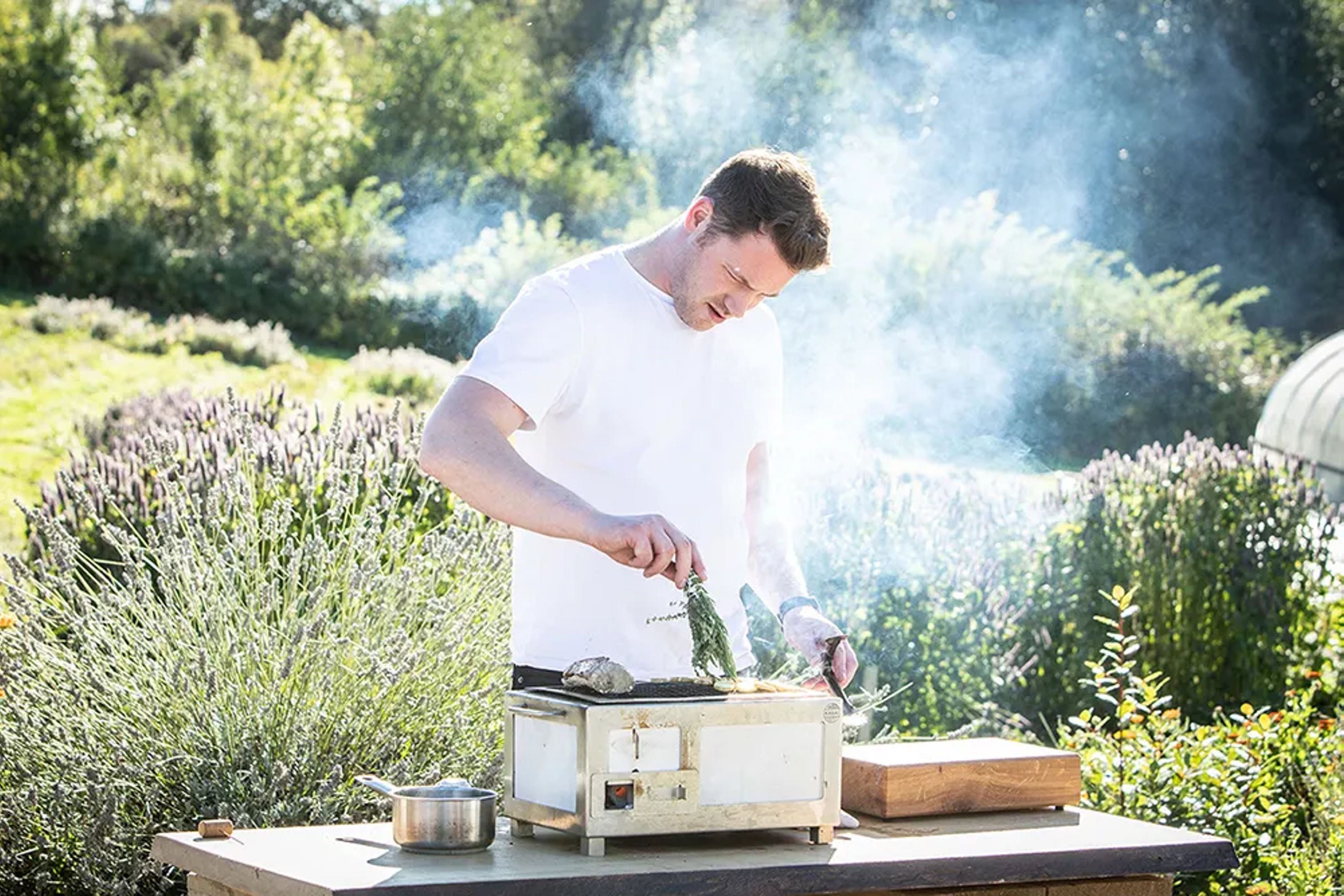 Stegeplade med rist til Kasai Medium Wide konrogrill