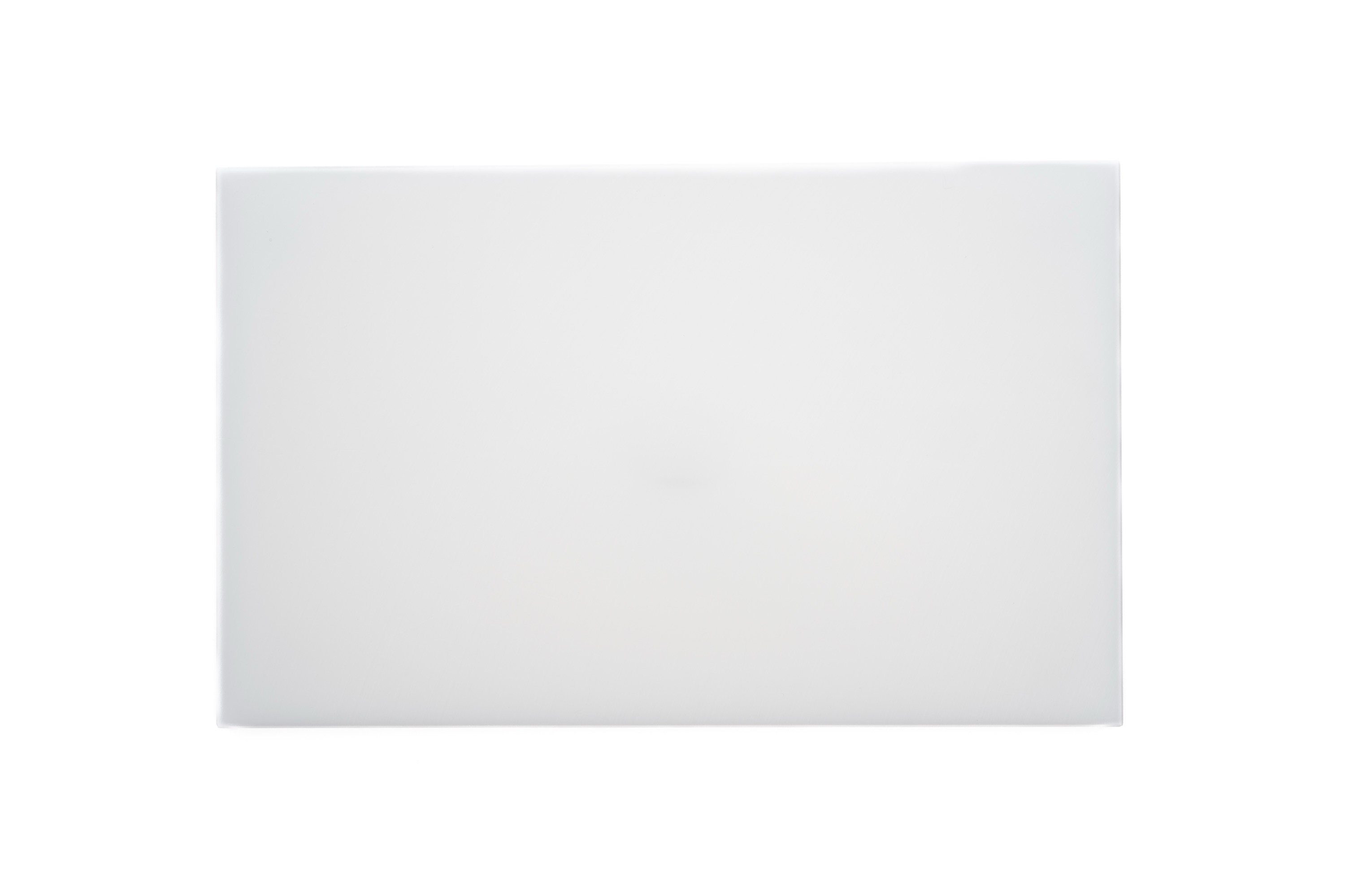 Skærebræt med fødder, hvid plast