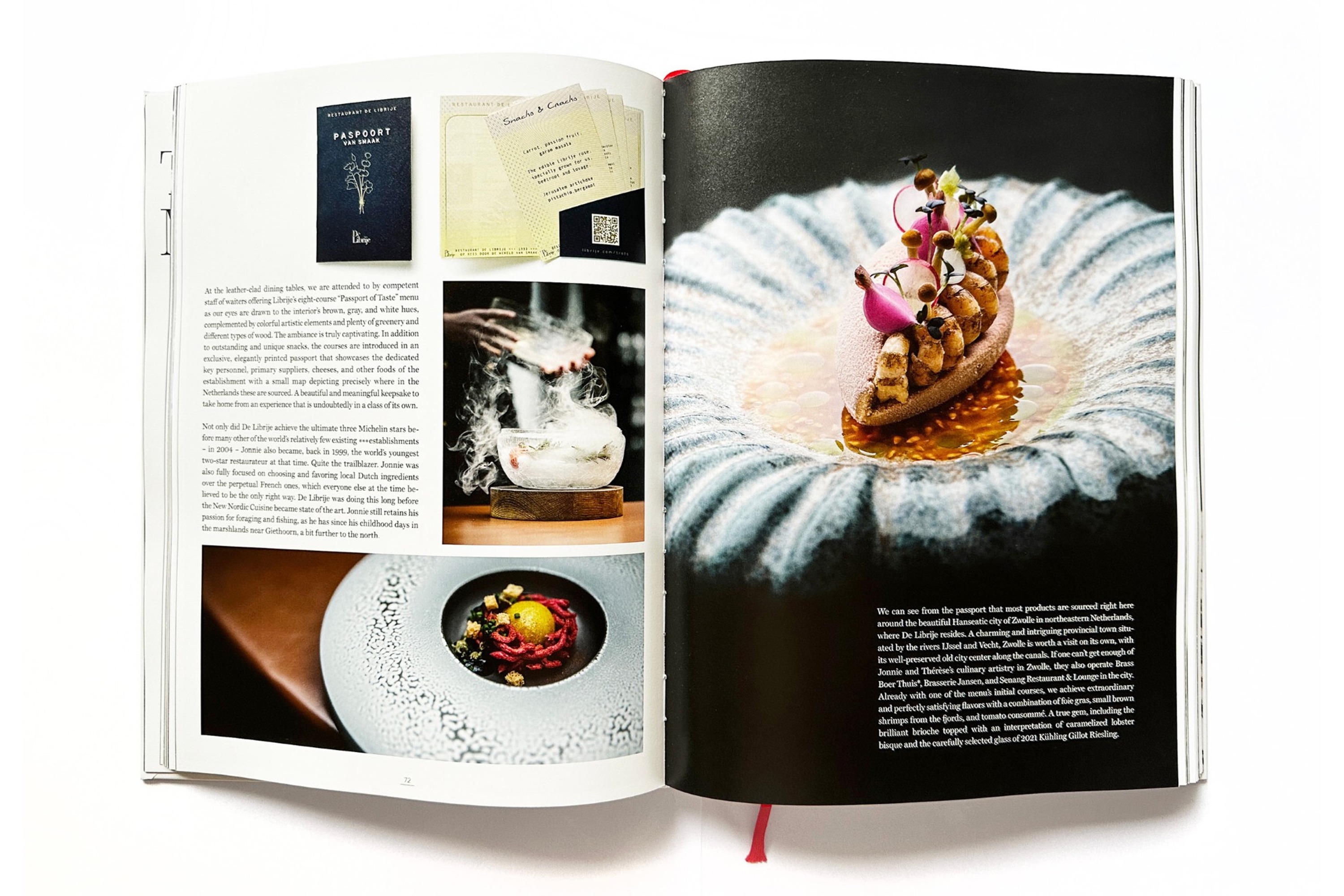 Selected Northern European Restaurants awarded by Michelin