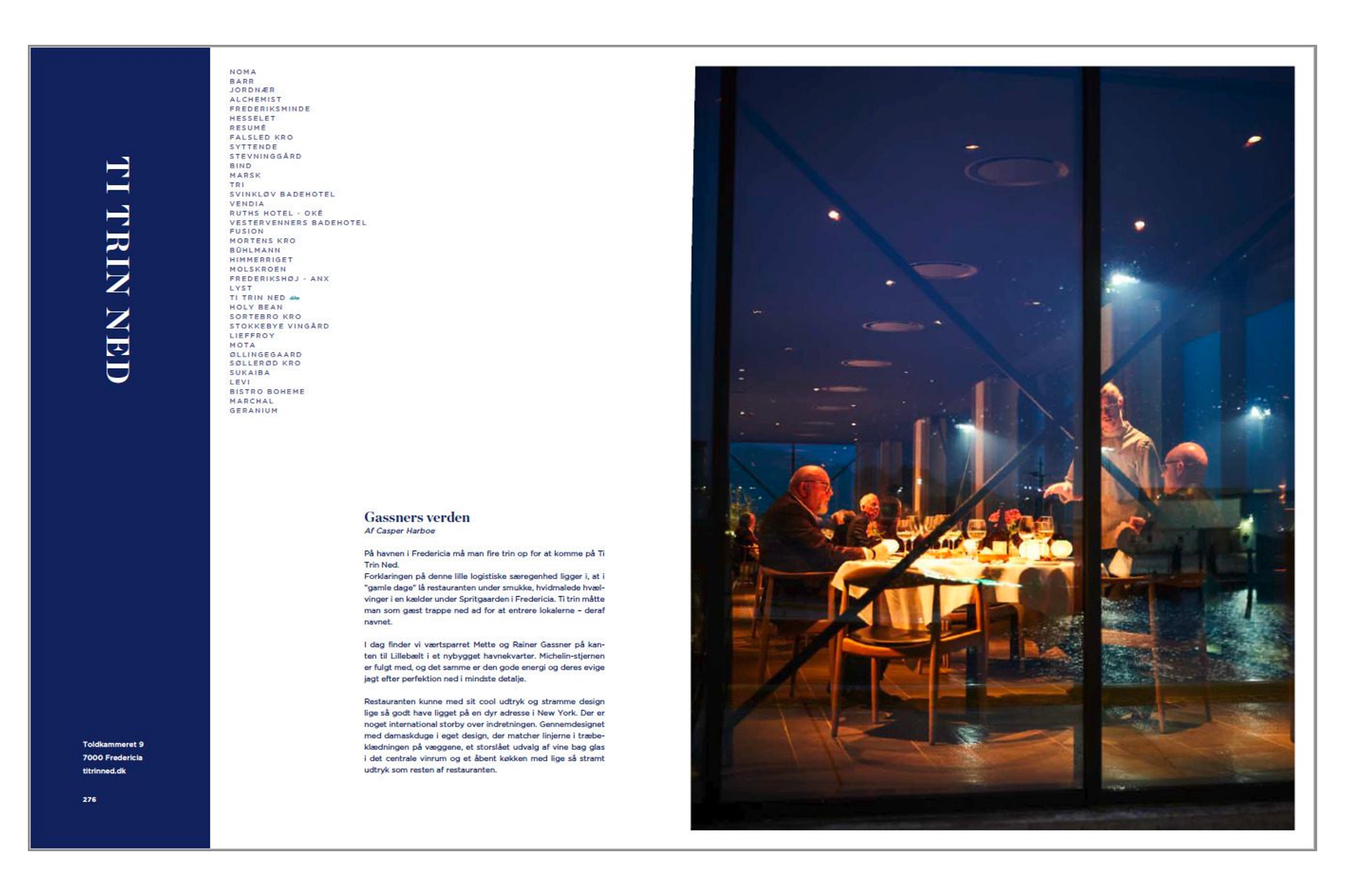 En gastronomisk rejse i Danmark / Claes Bech-Poulsen m.fl.