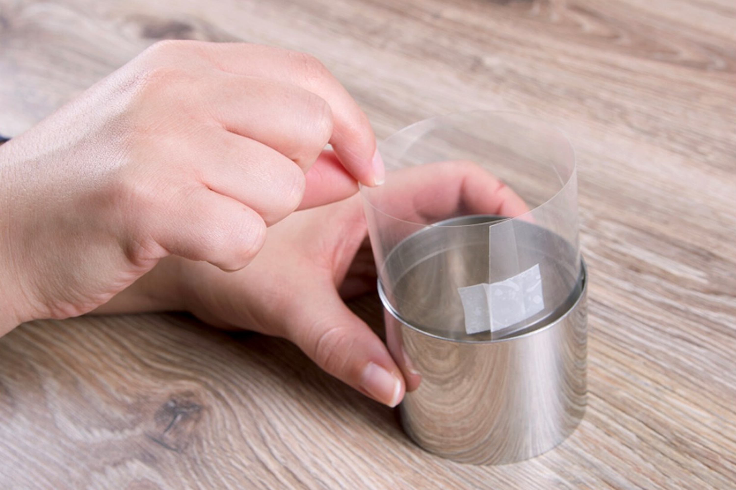 Kagebånd, plast, H 5,5 cm