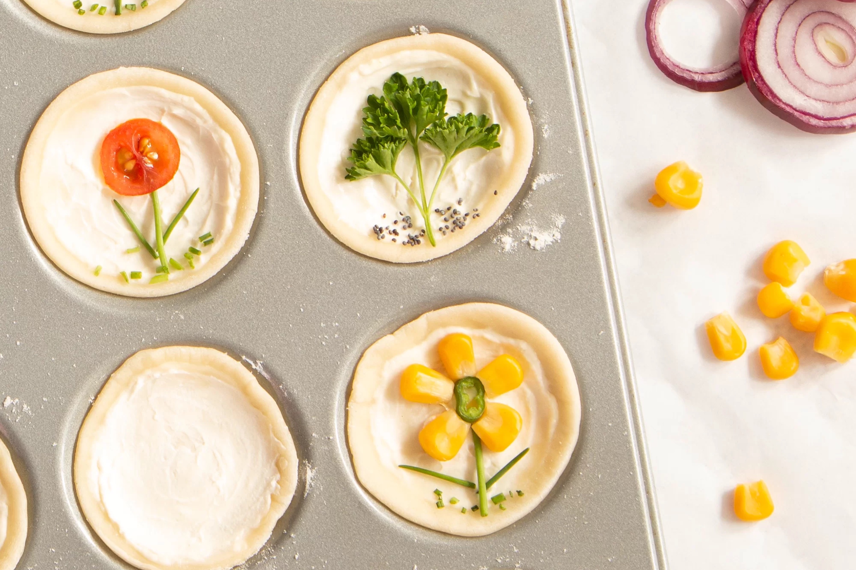 Bageplade til 24 florentiner, metal, PFAS-fri belægning