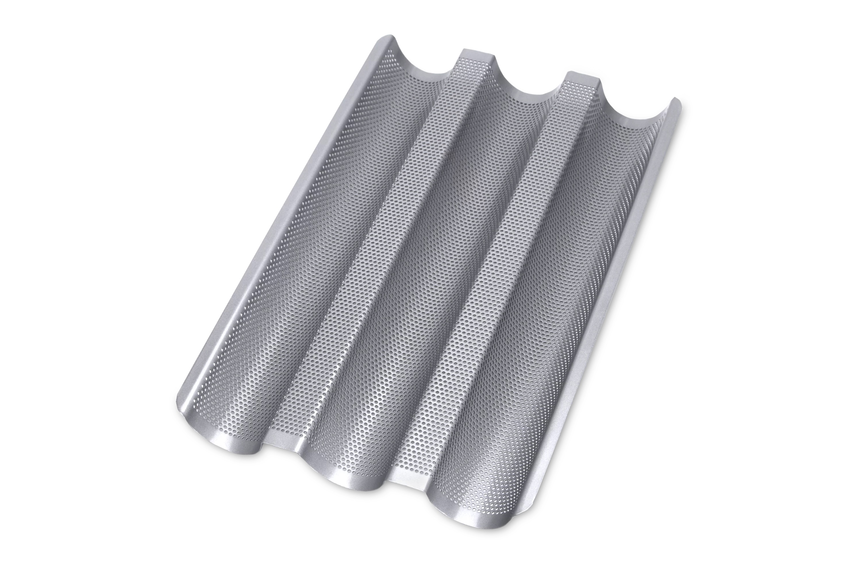 Bageplade til flutes, perforeret metal, PFAS-fri belægning