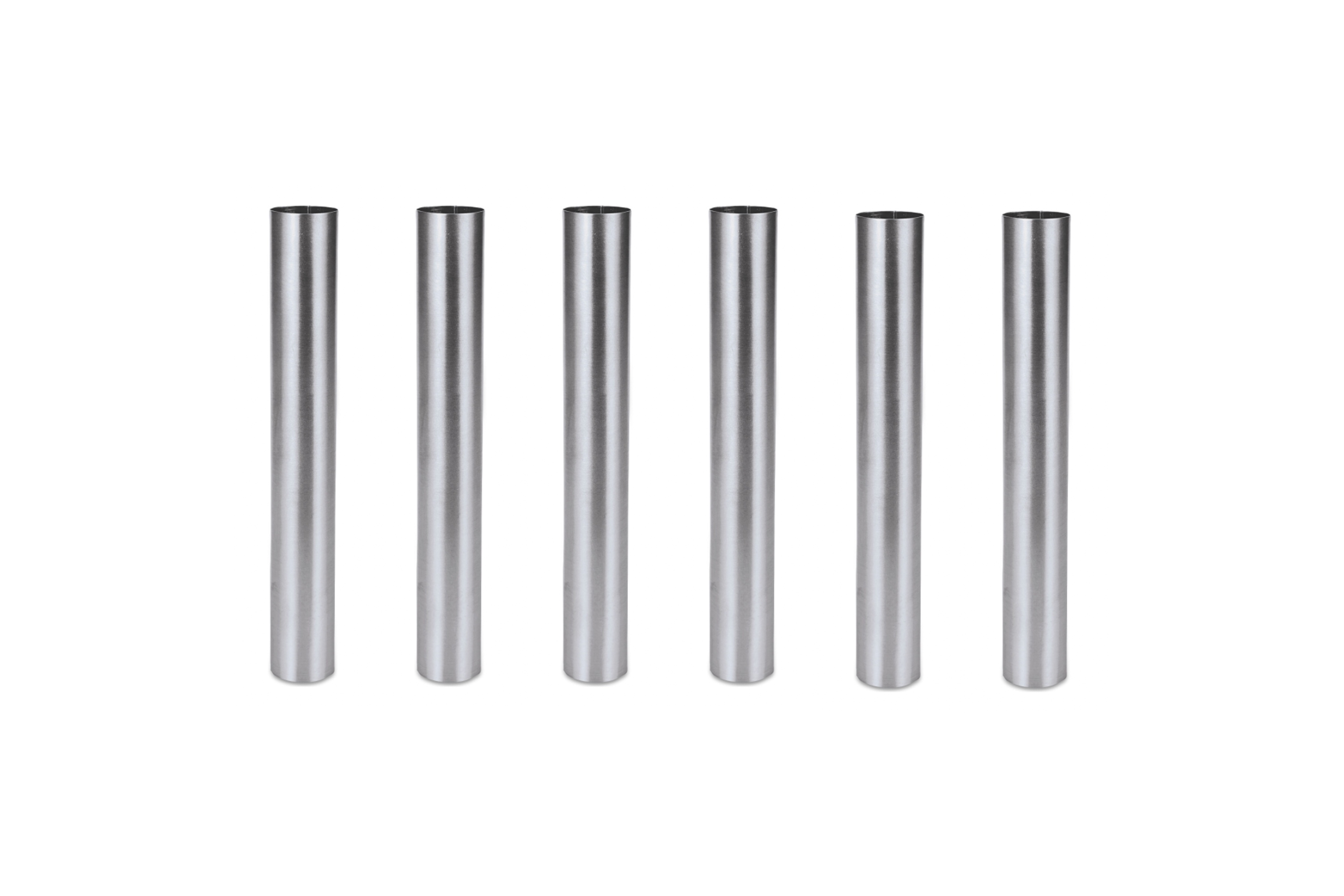 Cannolorør, rustfrit stål (6 stk.)