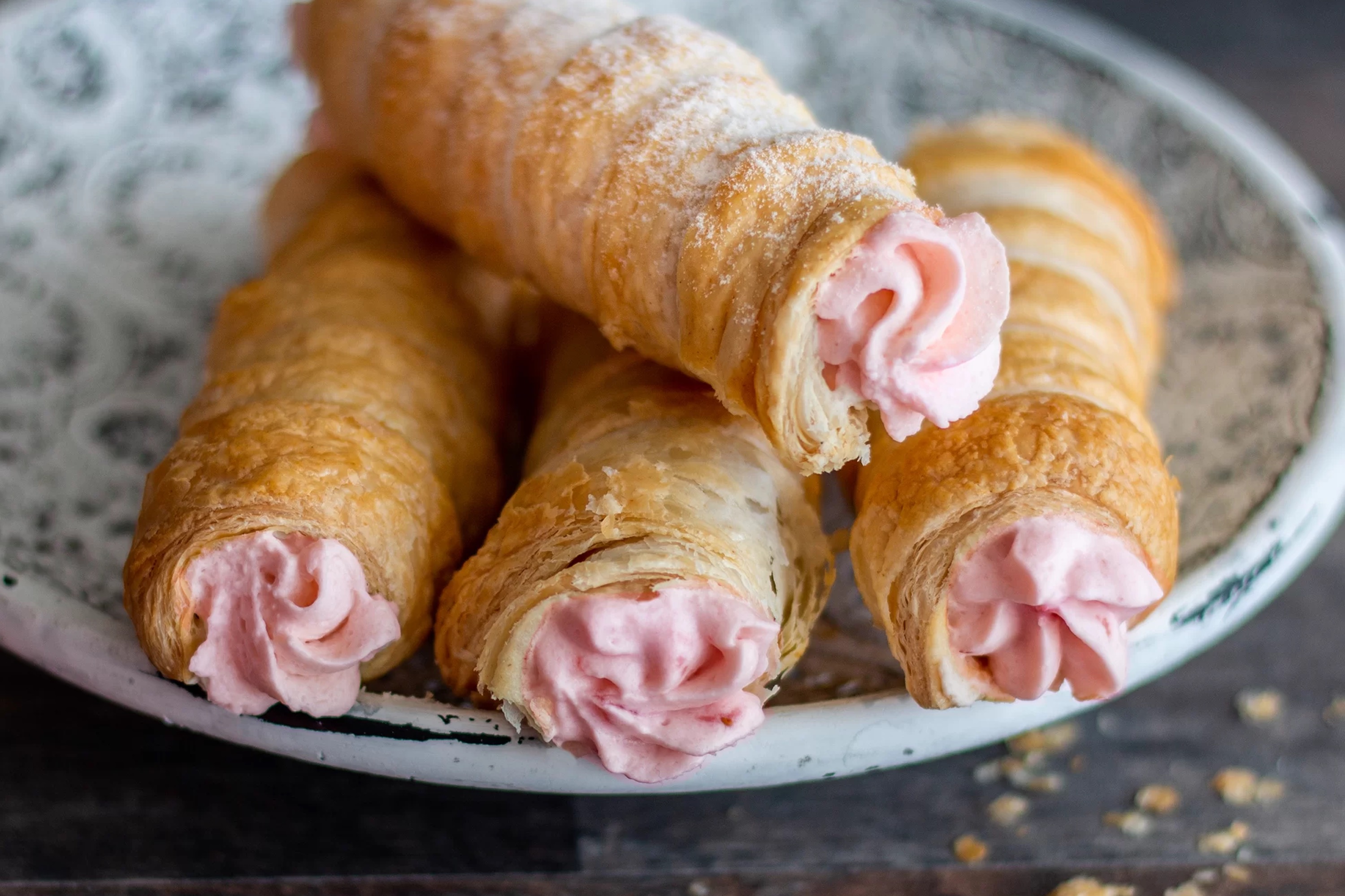 Cannolorør, rustfrit stål (6 stk.)