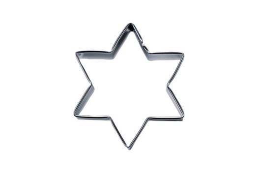 Udstikker, stjerne, Ø 3-5 cm, stål