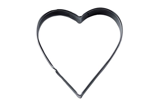 Udstikker, hjerte, stål